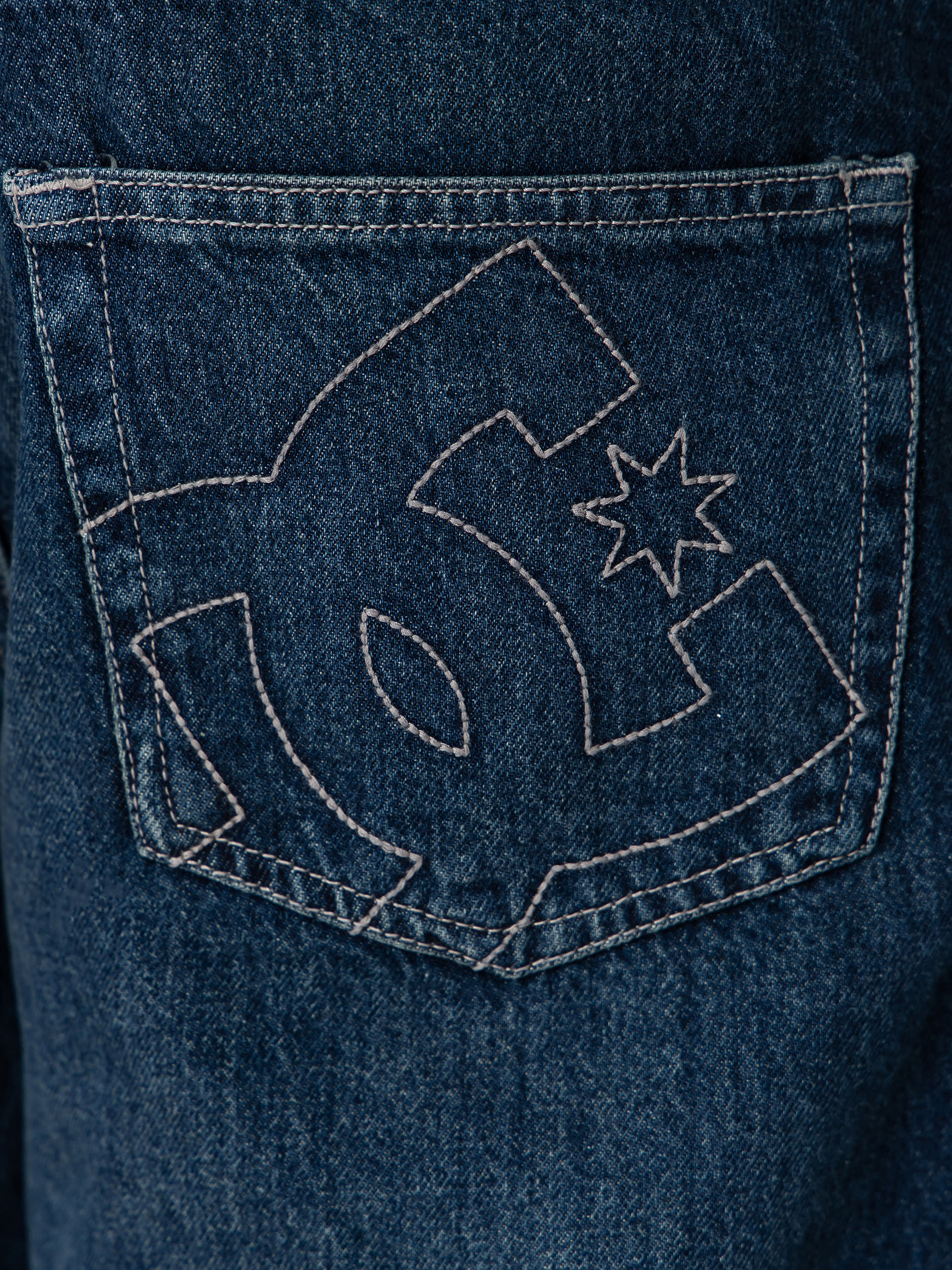 Панталони DC Worker Baggy Denim Double That (dark denim)