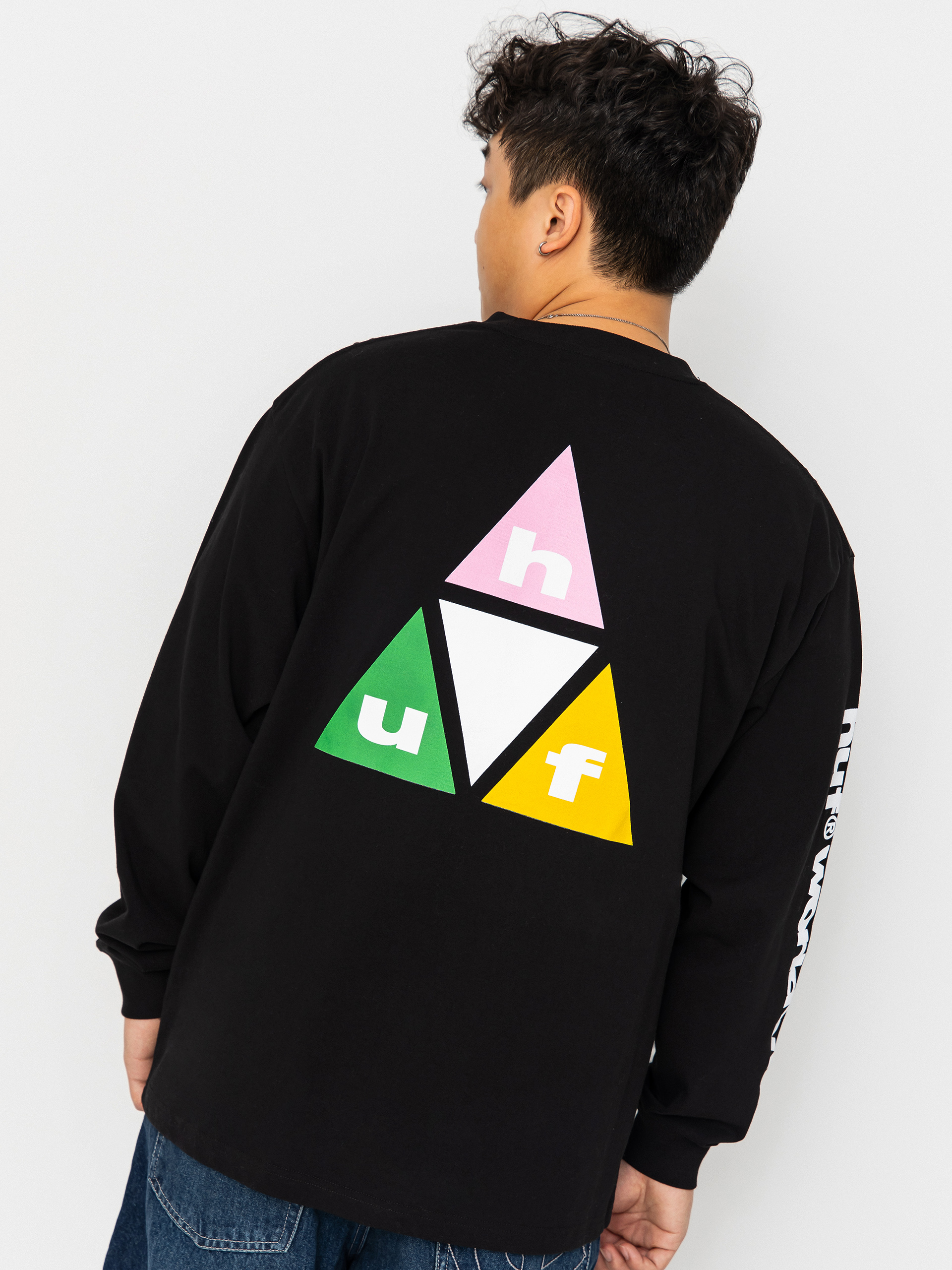 Блуза HUF Prism Tt (black)