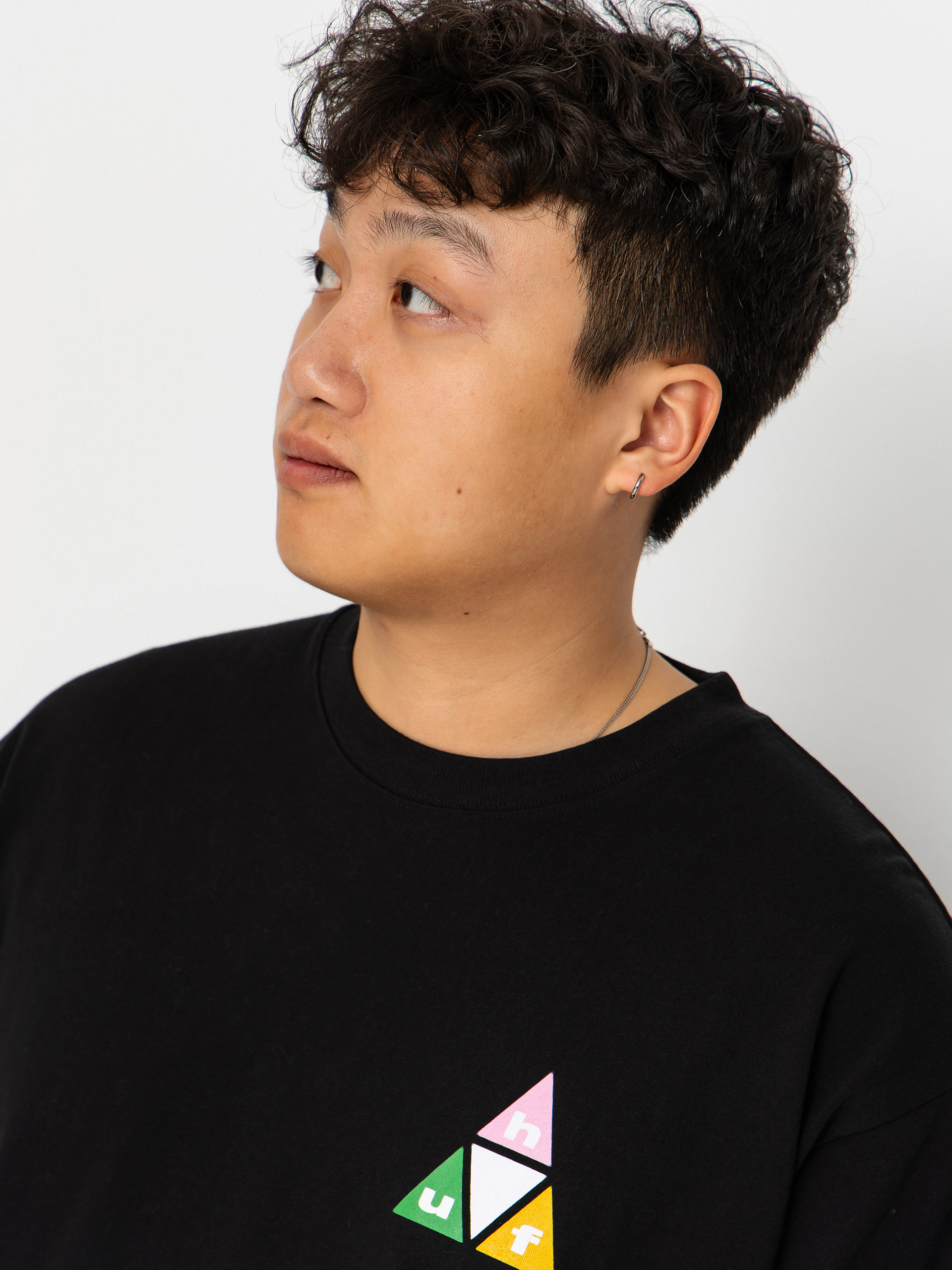 Блуза HUF Prism Tt (black)
