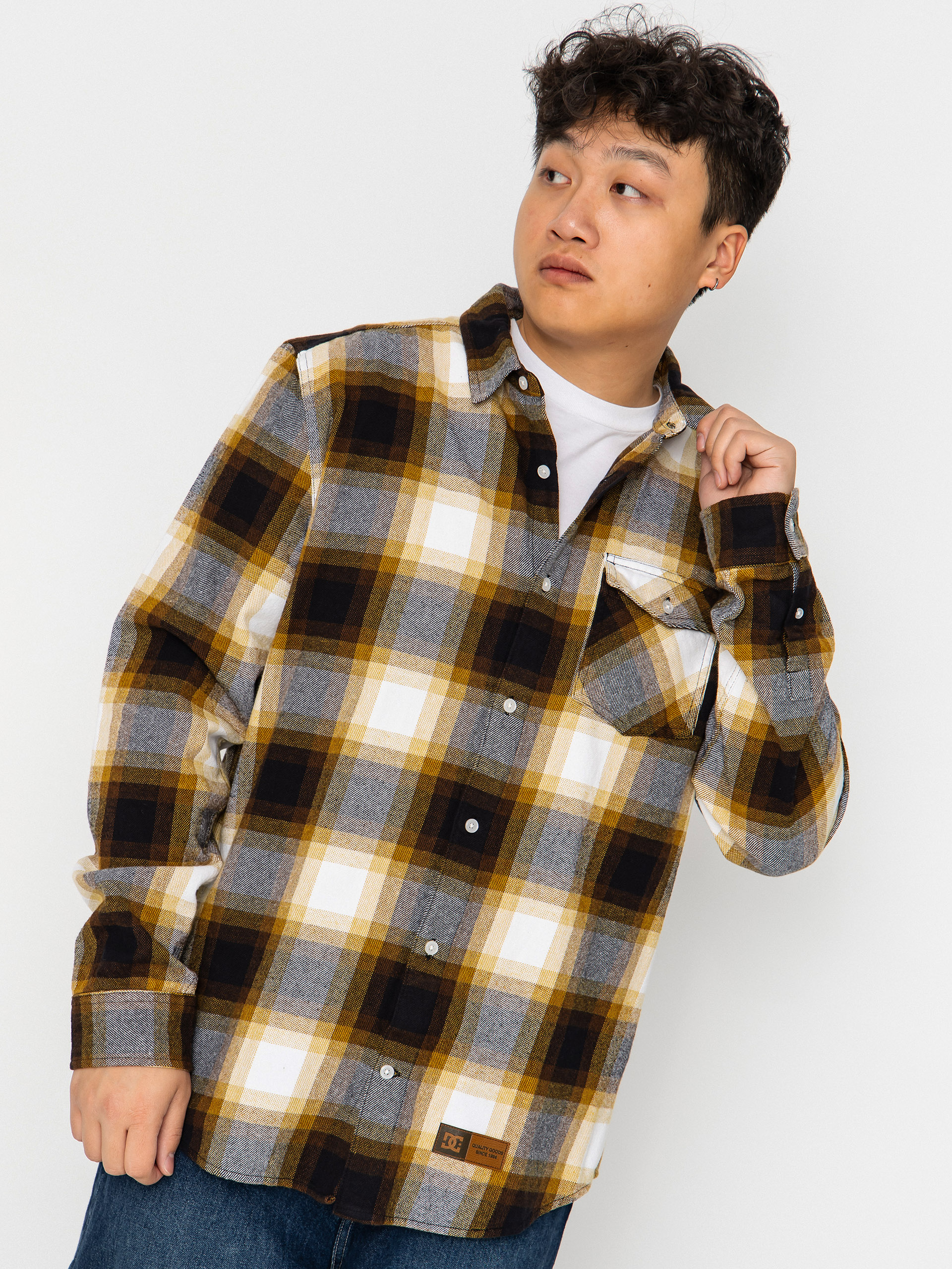 Риза DC Marshal Flannel (toffee)