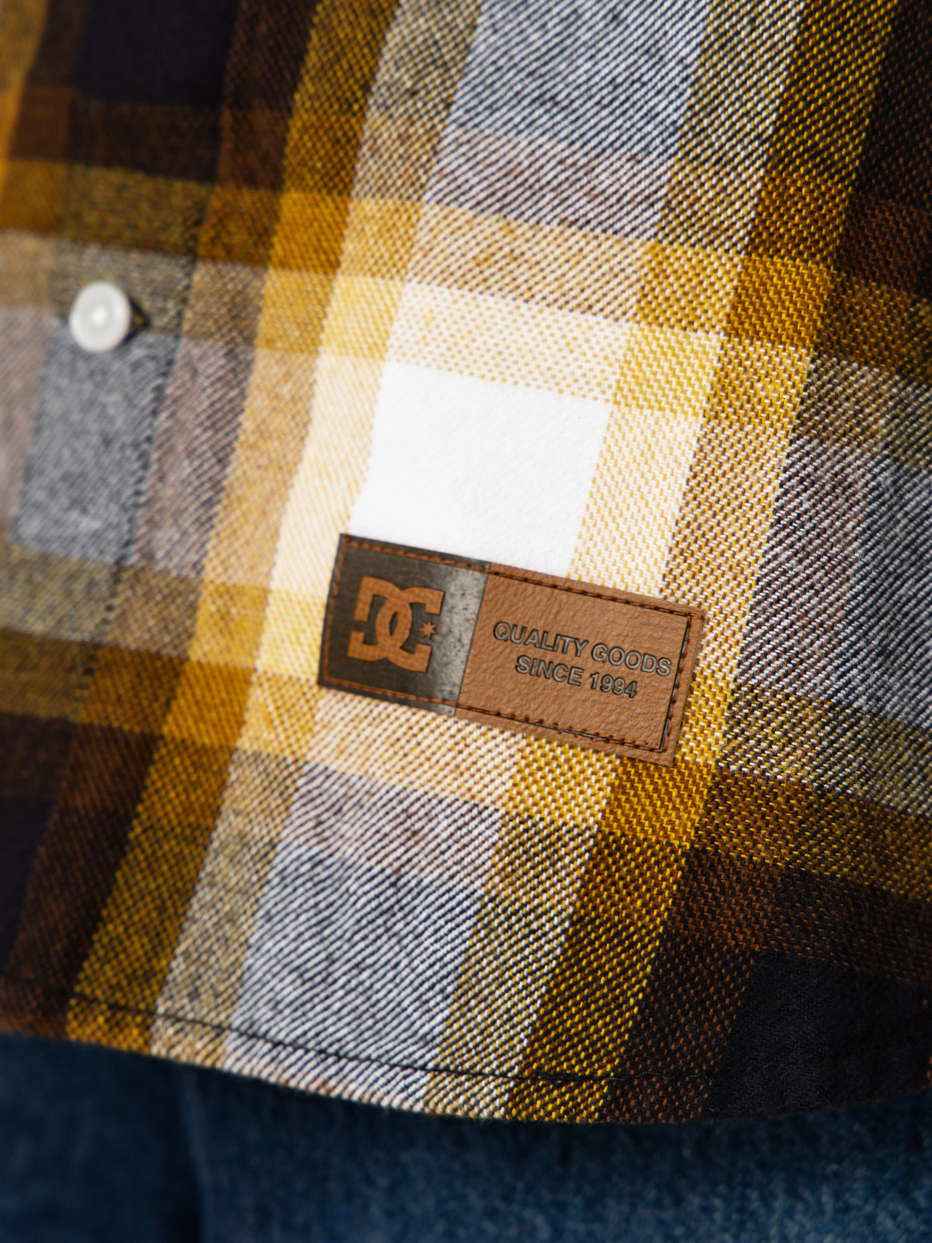 Риза DC Marshal Flannel (toffee)