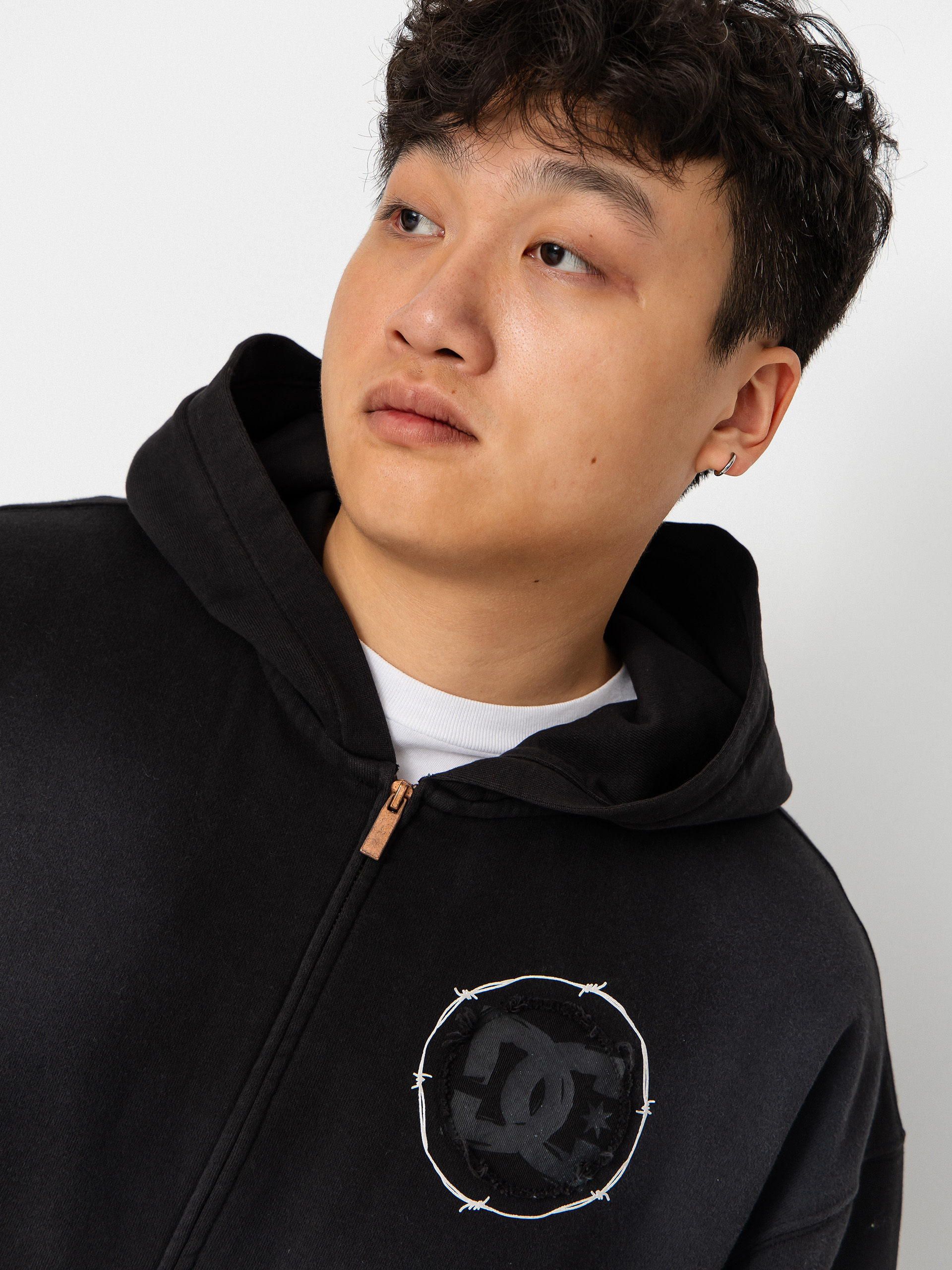 Суитшърт с качулка DC Sharp Point ZHD (black)