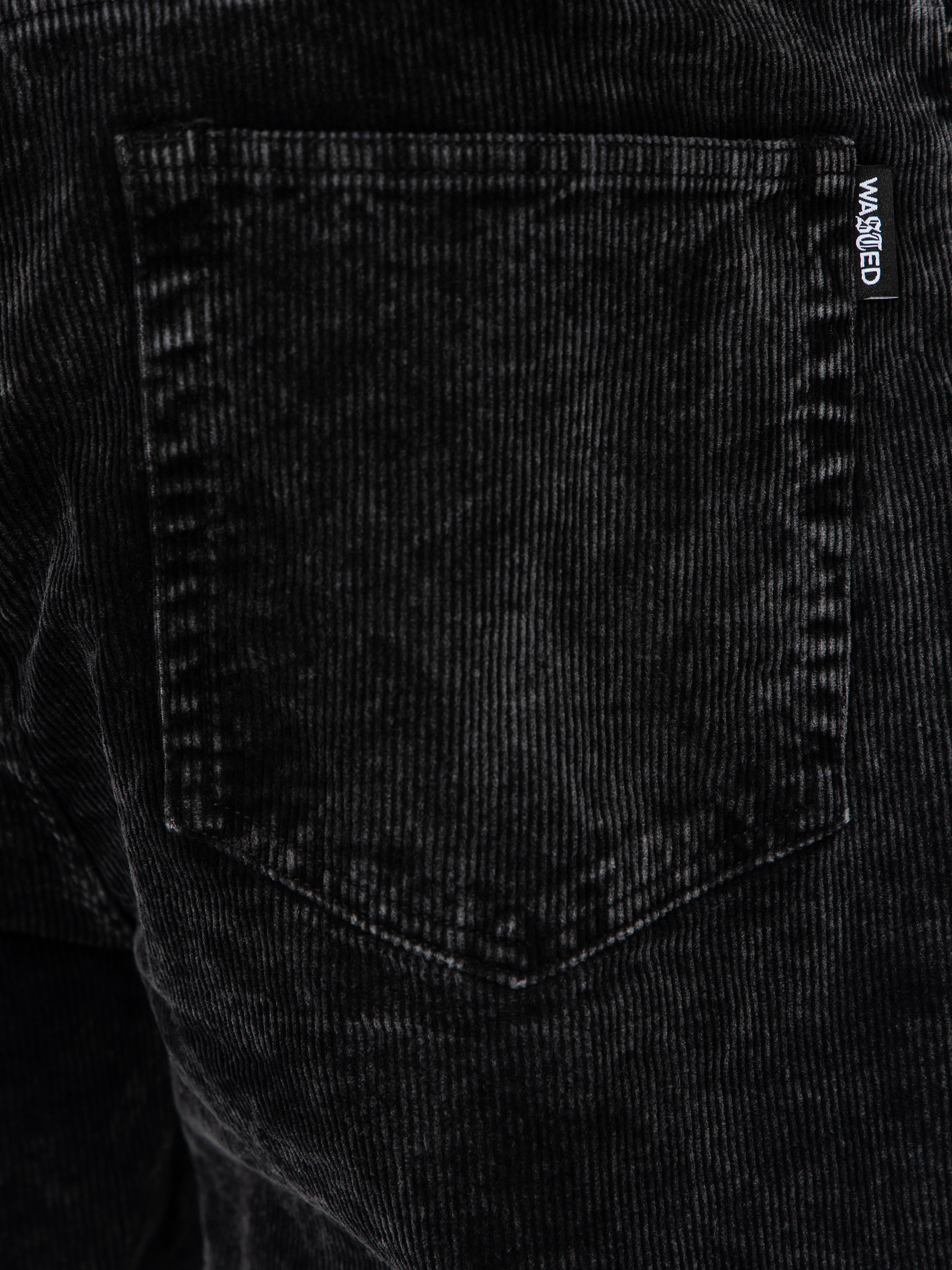 Панталони Wasted Paris Faded Corduroy Casper (faded black)