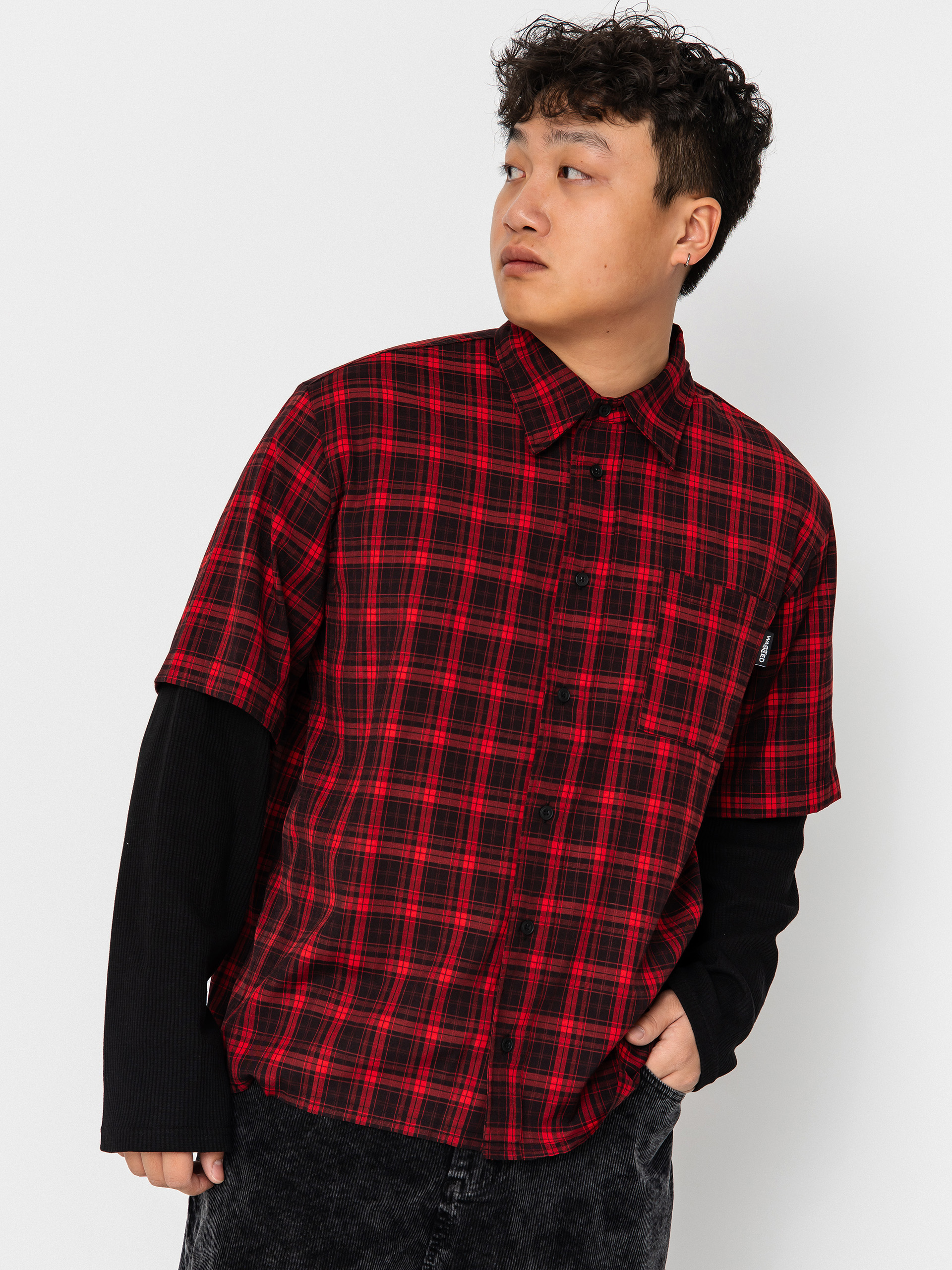 Риза Wasted Paris Tartan Age Shirt