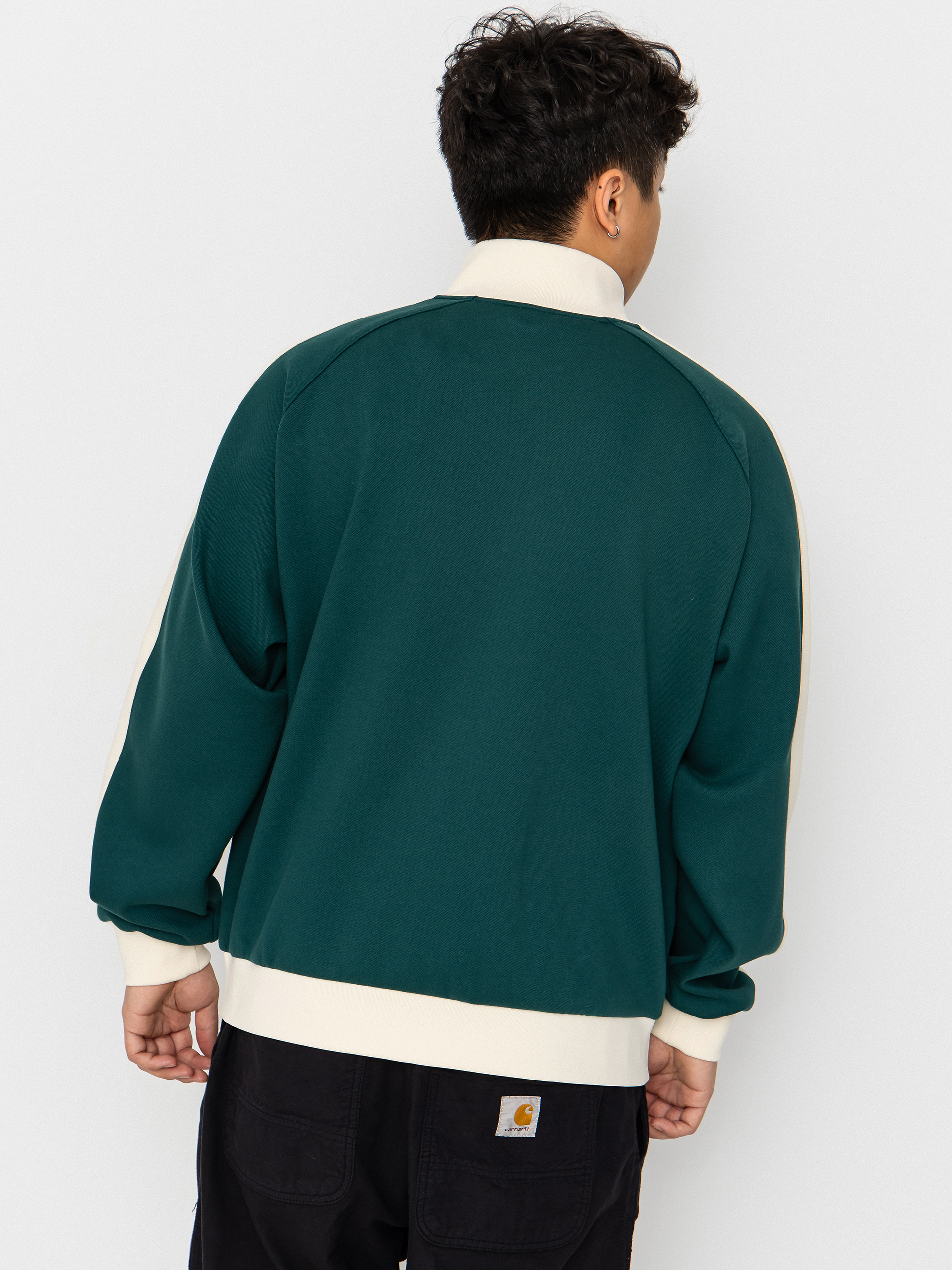 Суитшърт Karl Kani Signature Sidestripe Pique (green)