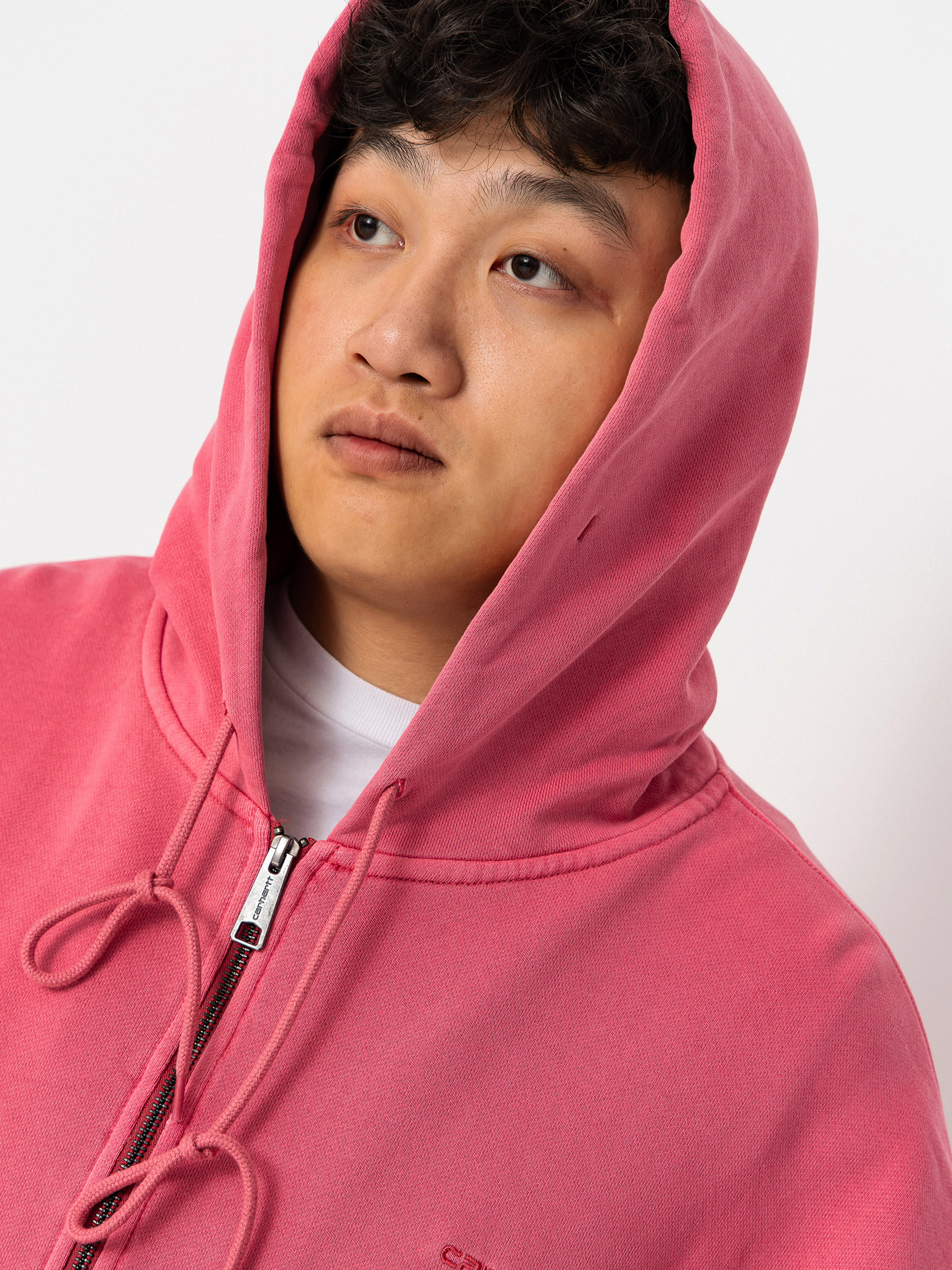 Суитшърт с качулка Carhartt WIP Benton ZHD (primrose)