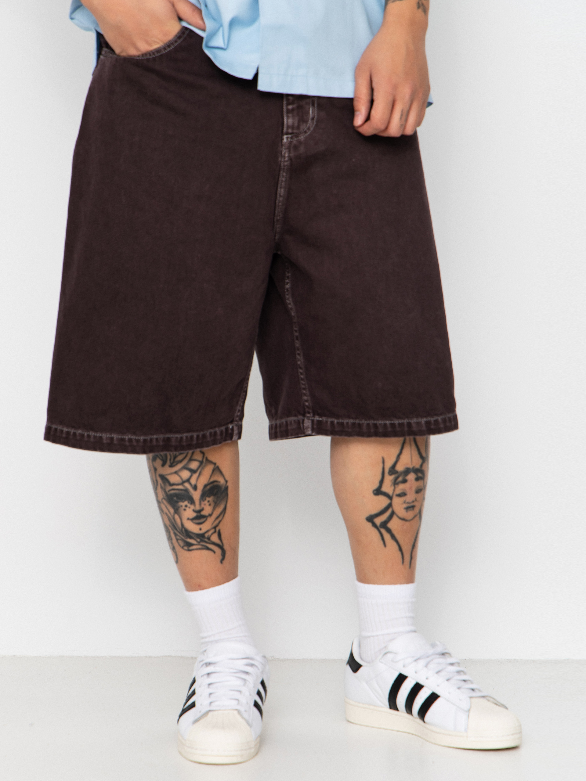 Къси панталони Carhartt WIP Brandon (shale)