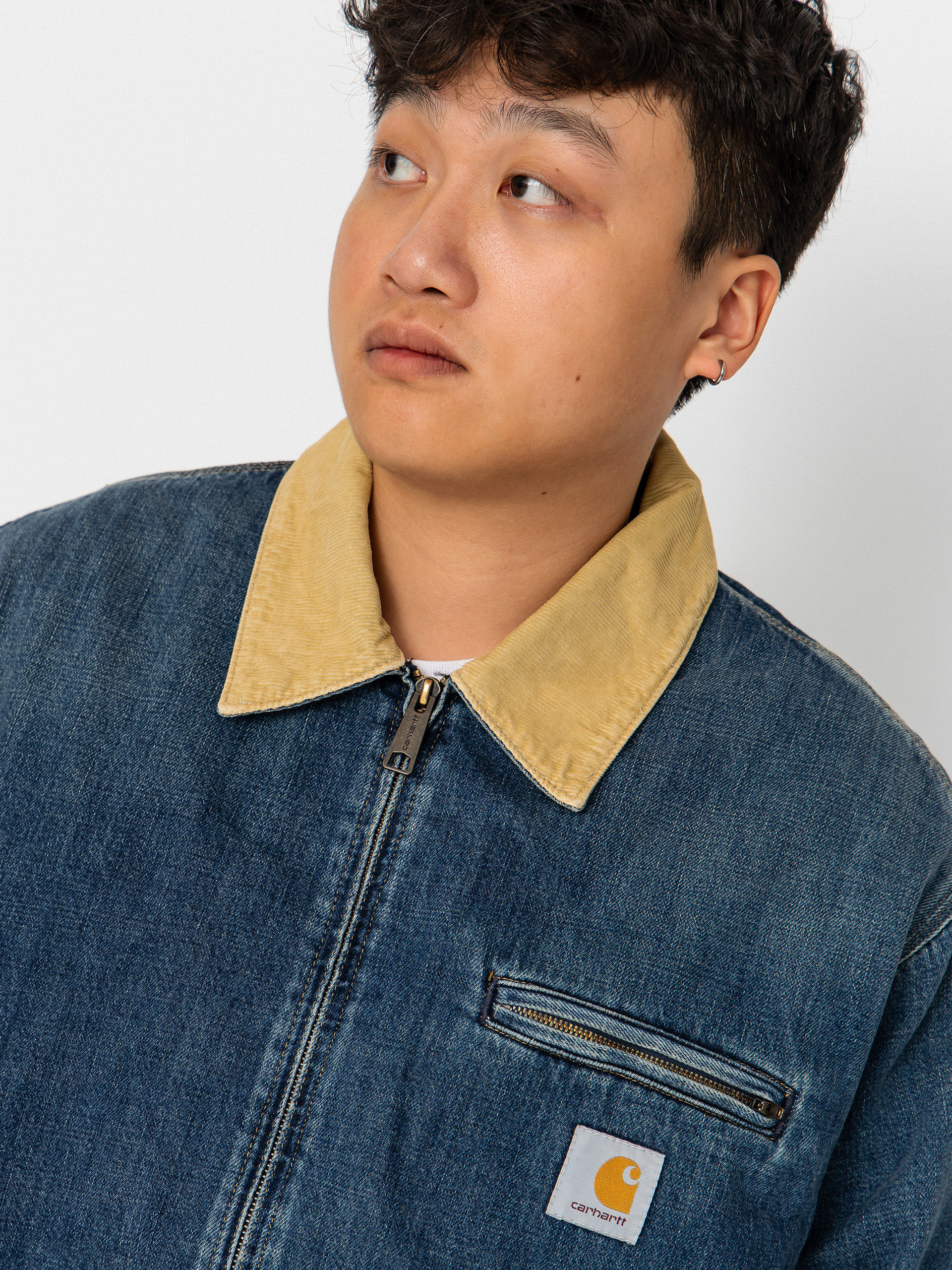 Яке Carhartt WIP OG Detroit (blue/dusty h brown)