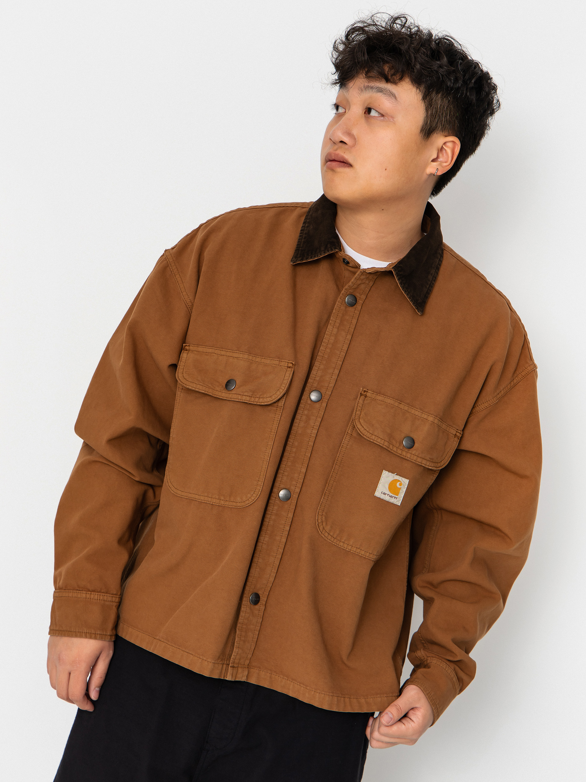 Яке Carhartt WIP Prescott (hamilton brown/tobacco)