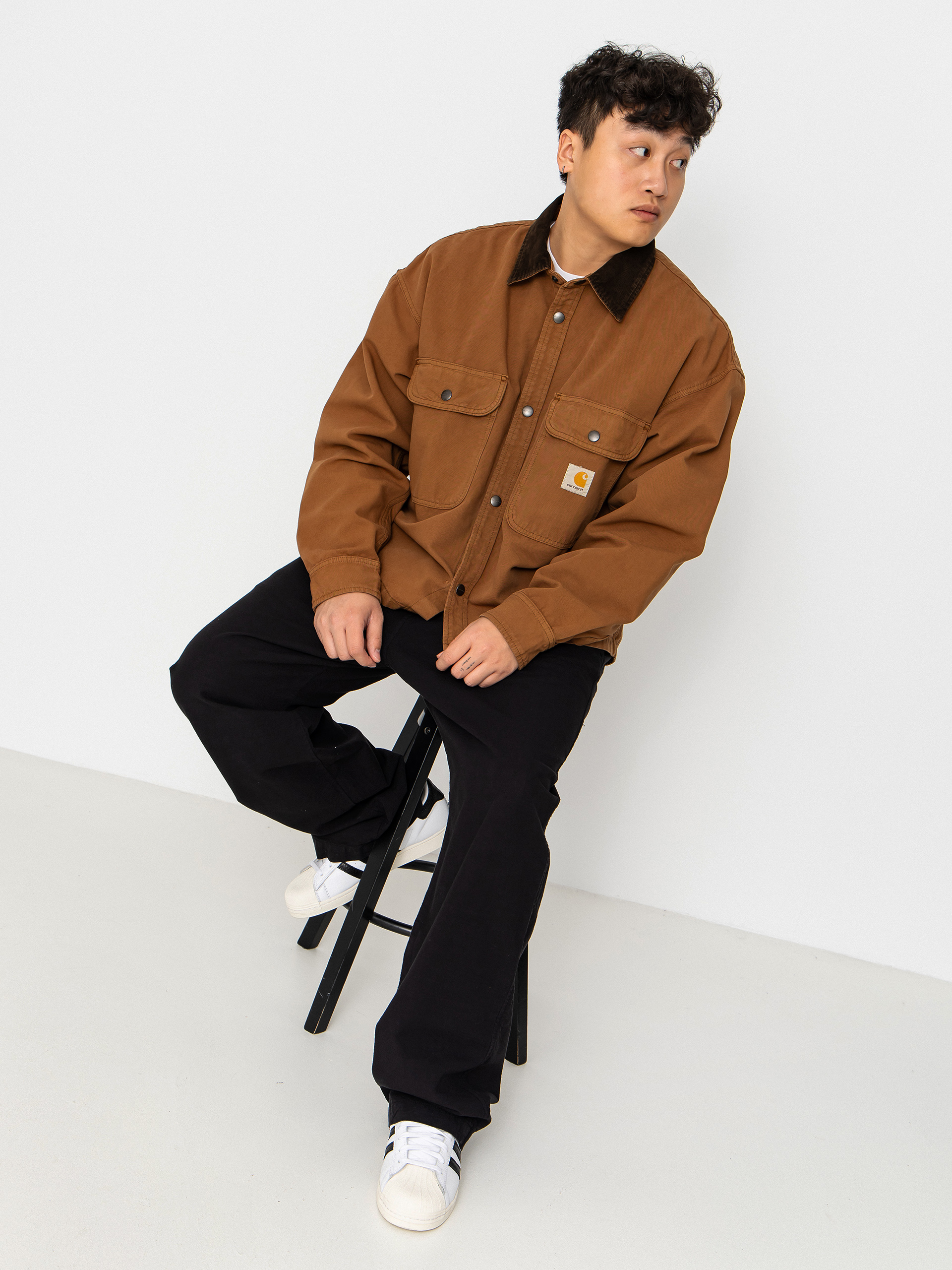 Яке Carhartt WIP Prescott (hamilton brown/tobacco)