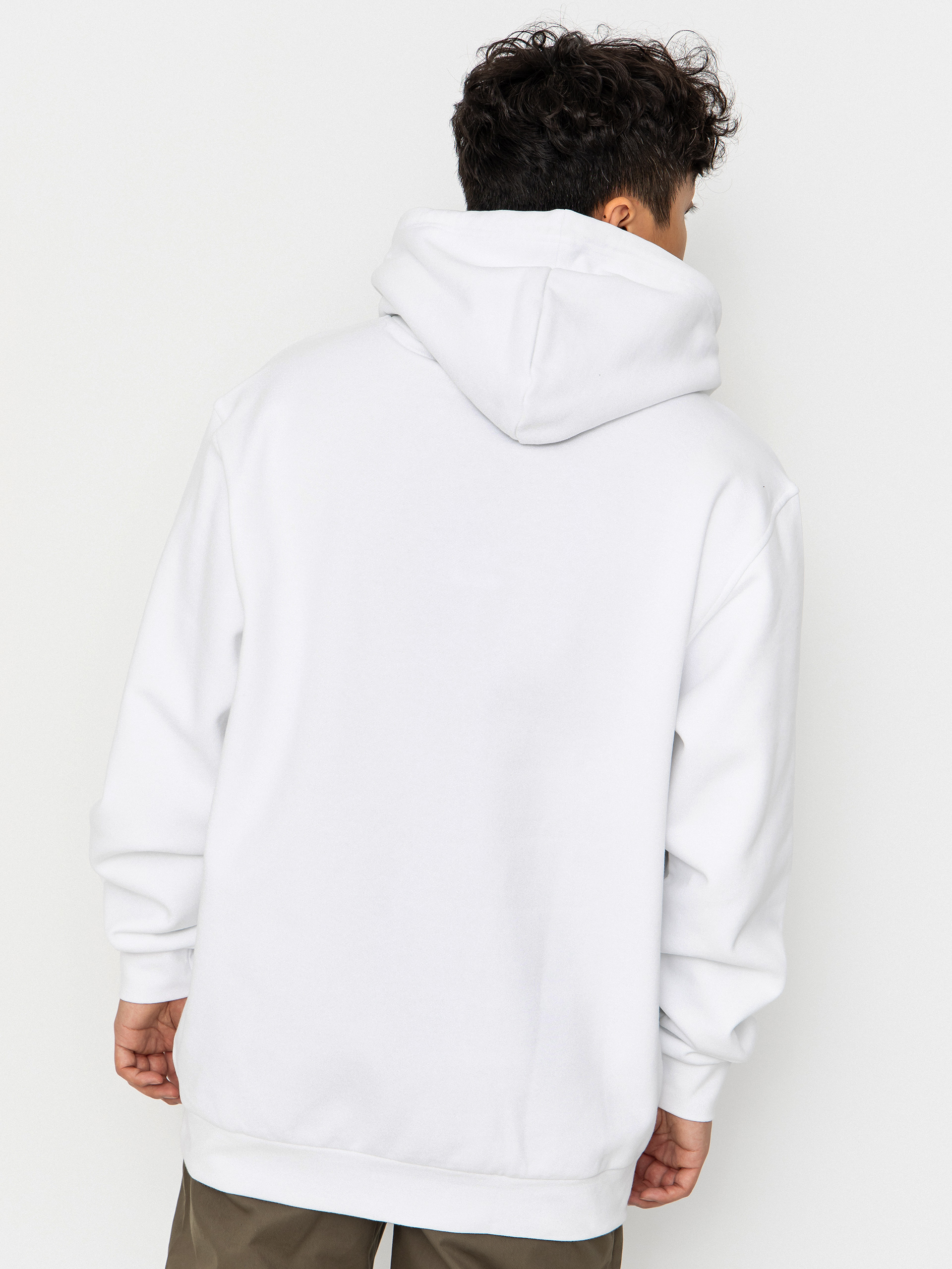 Суитшърт с качулка adidas Skt Logo HD (white)