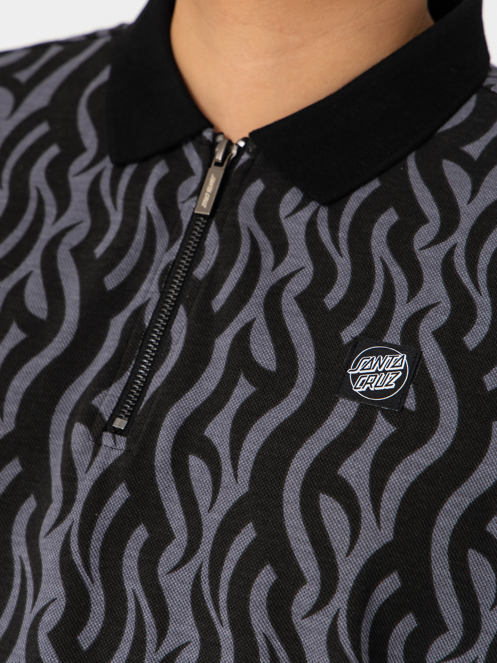 Тениска с яка Santa Cruz Fleck Polo (dressen tribal)