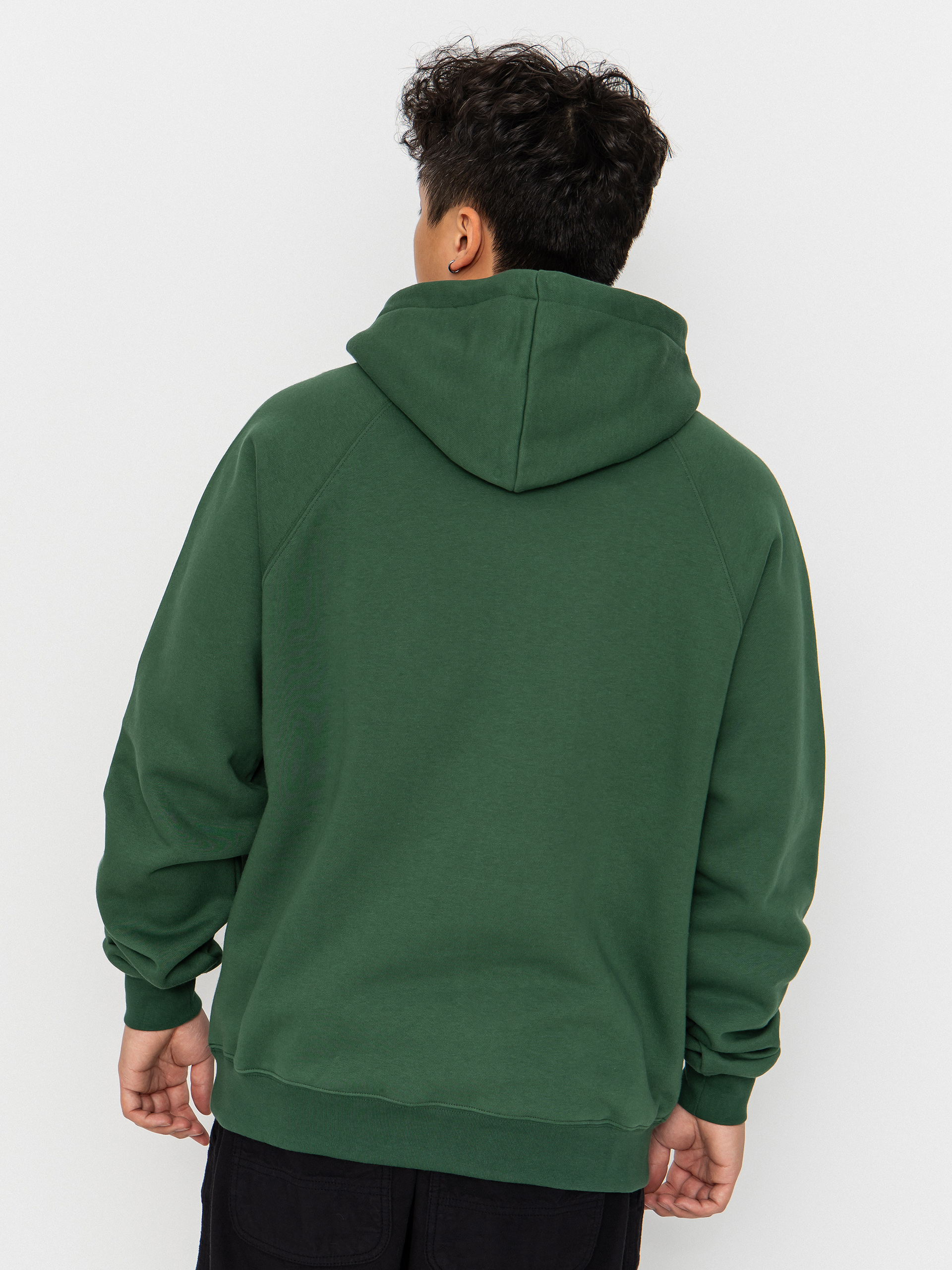 Суитшърт с качулка Polar Skate Default HD (forest green)