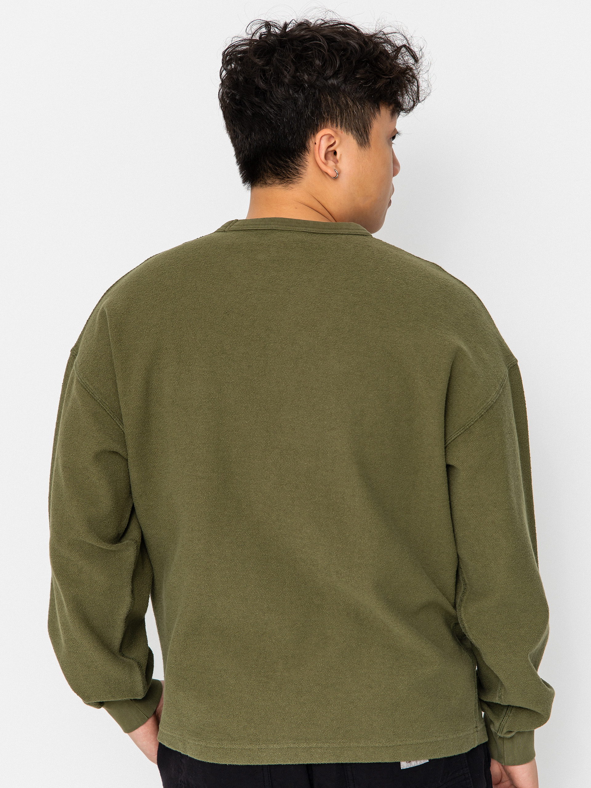 Пуловер Polar Skate Reversed (army green)