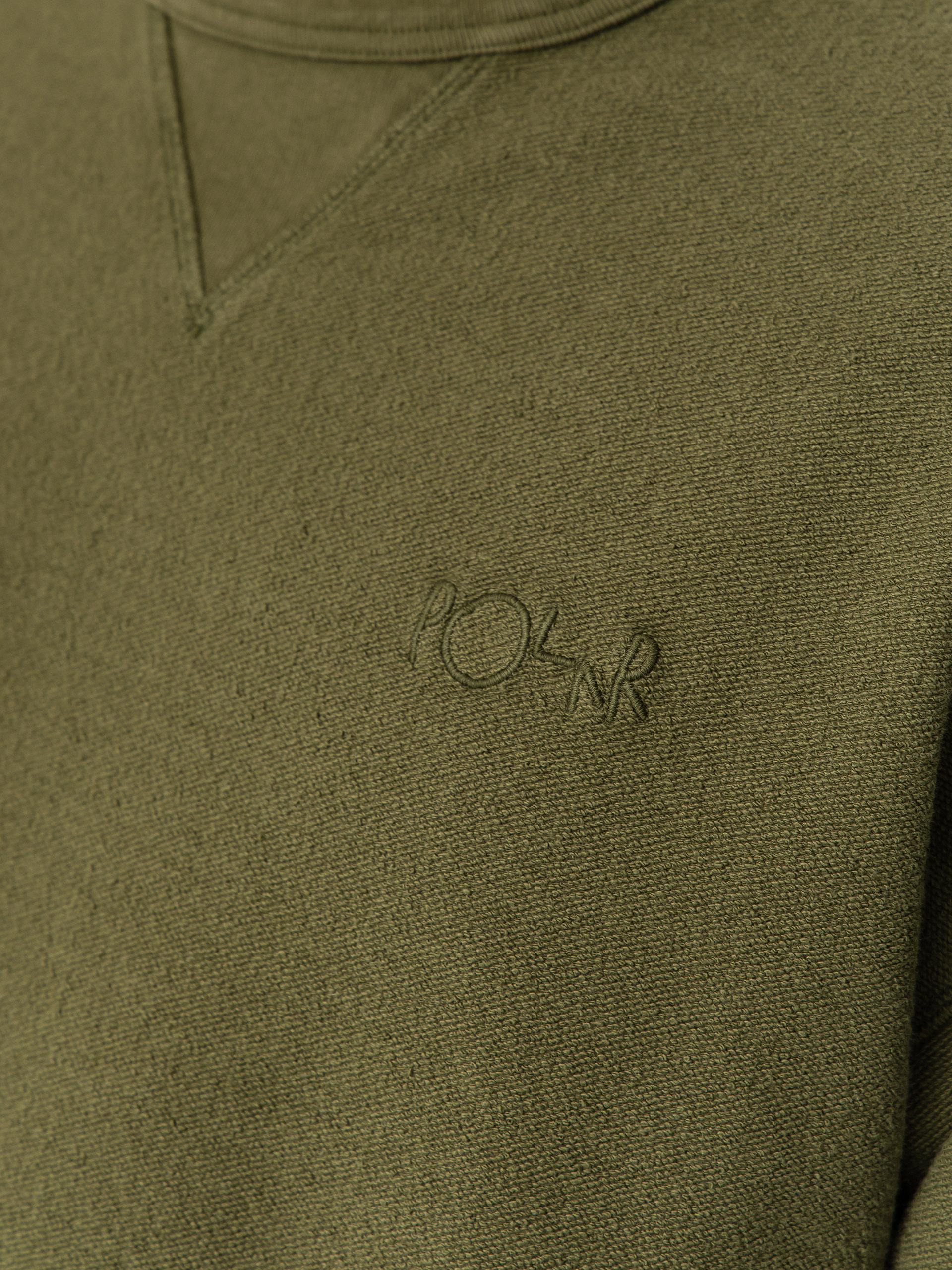 Пуловер Polar Skate Reversed (army green)