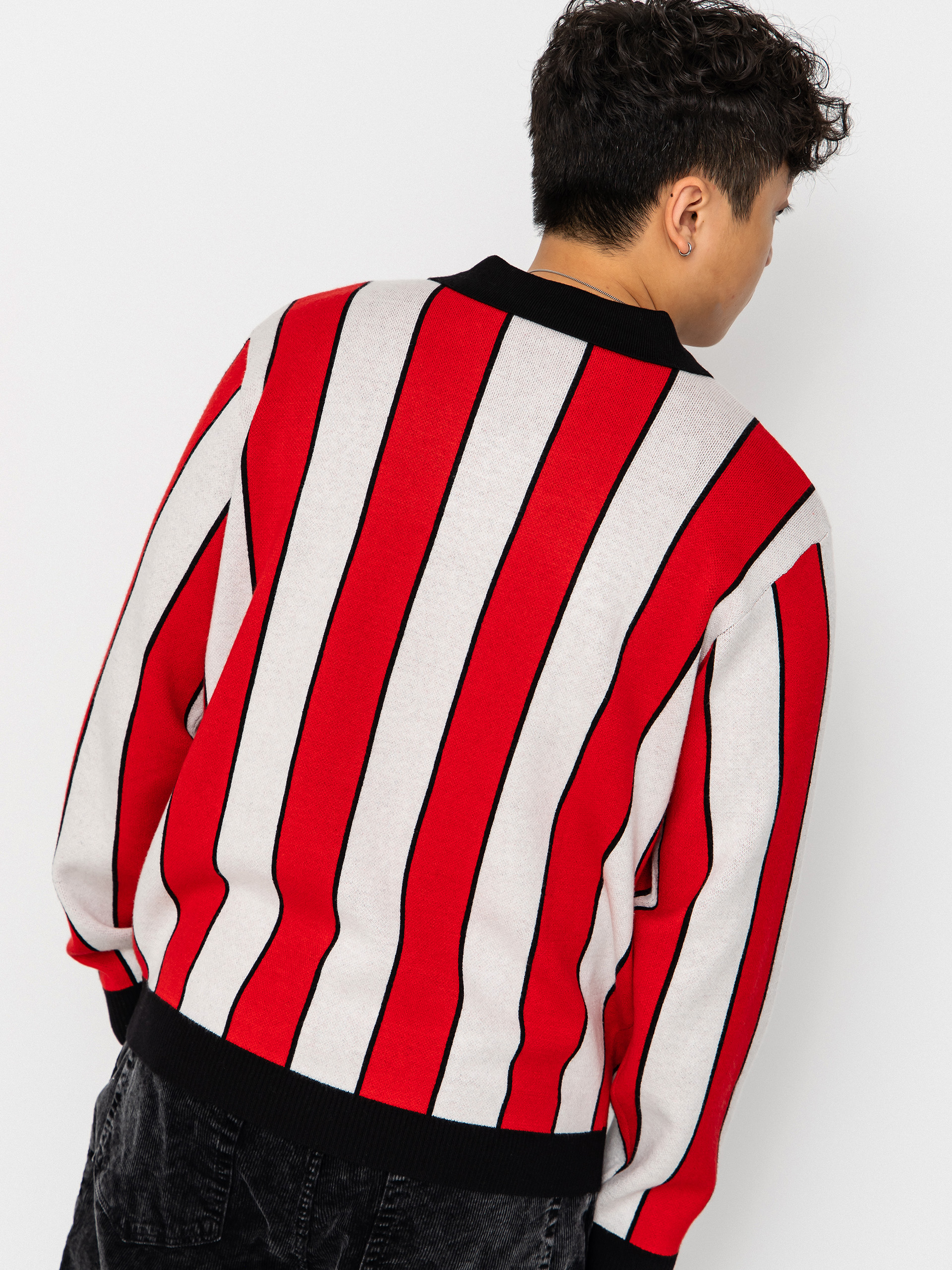 Пуловер HUF Midfield Jersey (red)