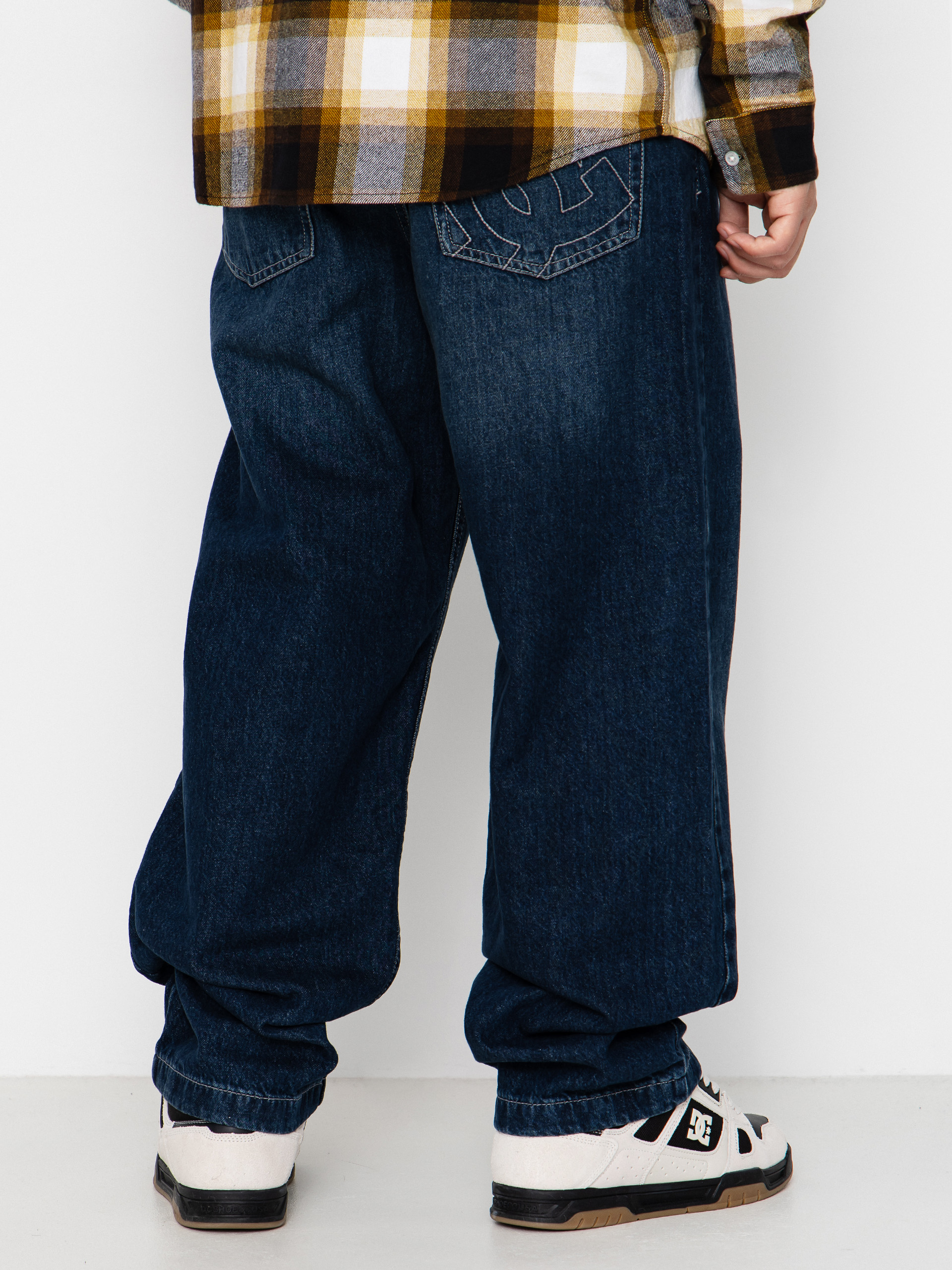 Панталони DC Worker Baggy Denim Double That (dark denim)