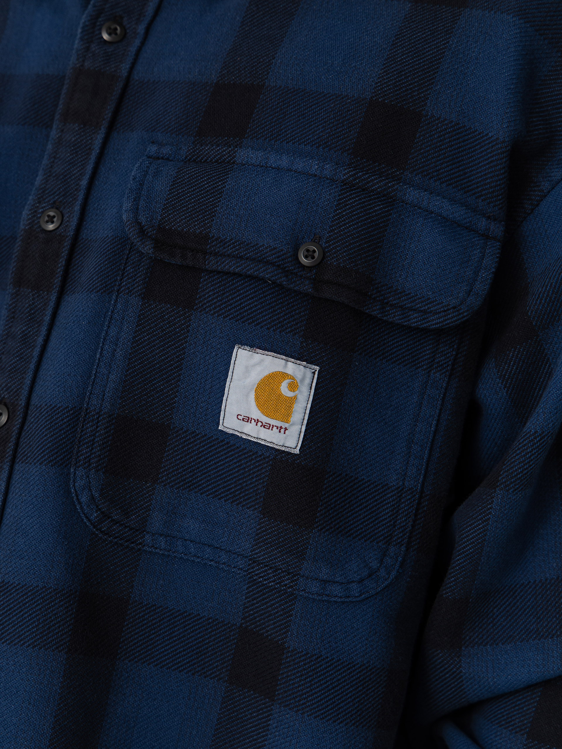 Риза Carhartt WIP Edmands (edmands check/natural/jupiter)