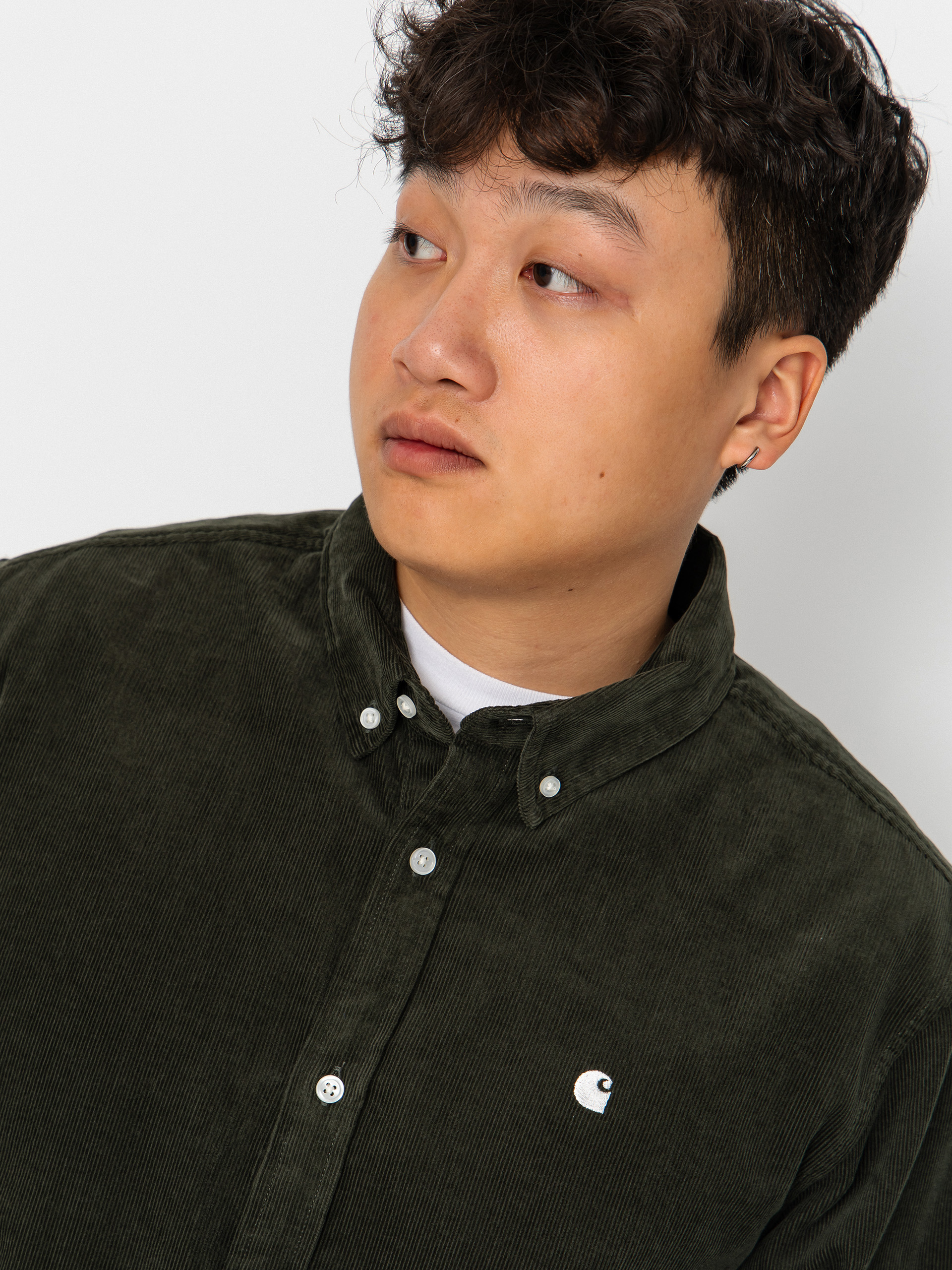 Риза Carhartt WIP Madison Fine Cord (opuntia/wax)