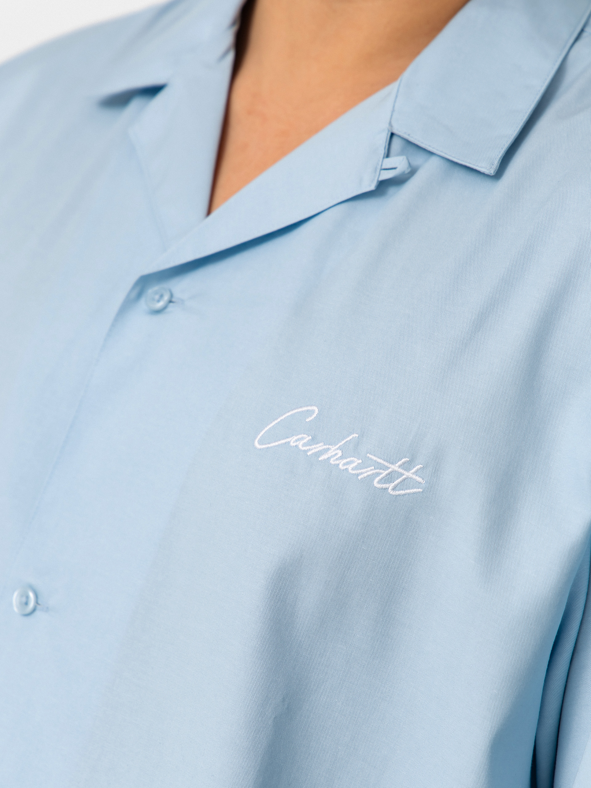 Риза Carhartt WIP Delray (icaria/white)