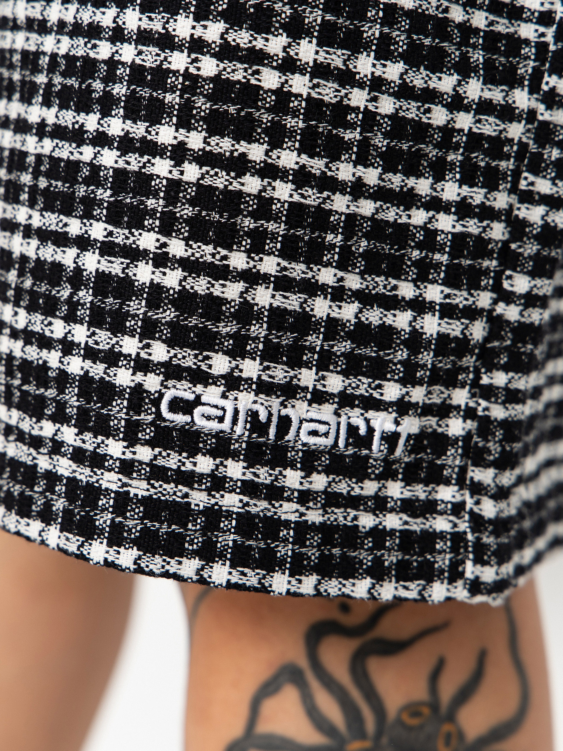 Къси панталони Carhartt WIP Kander (kander check/black)