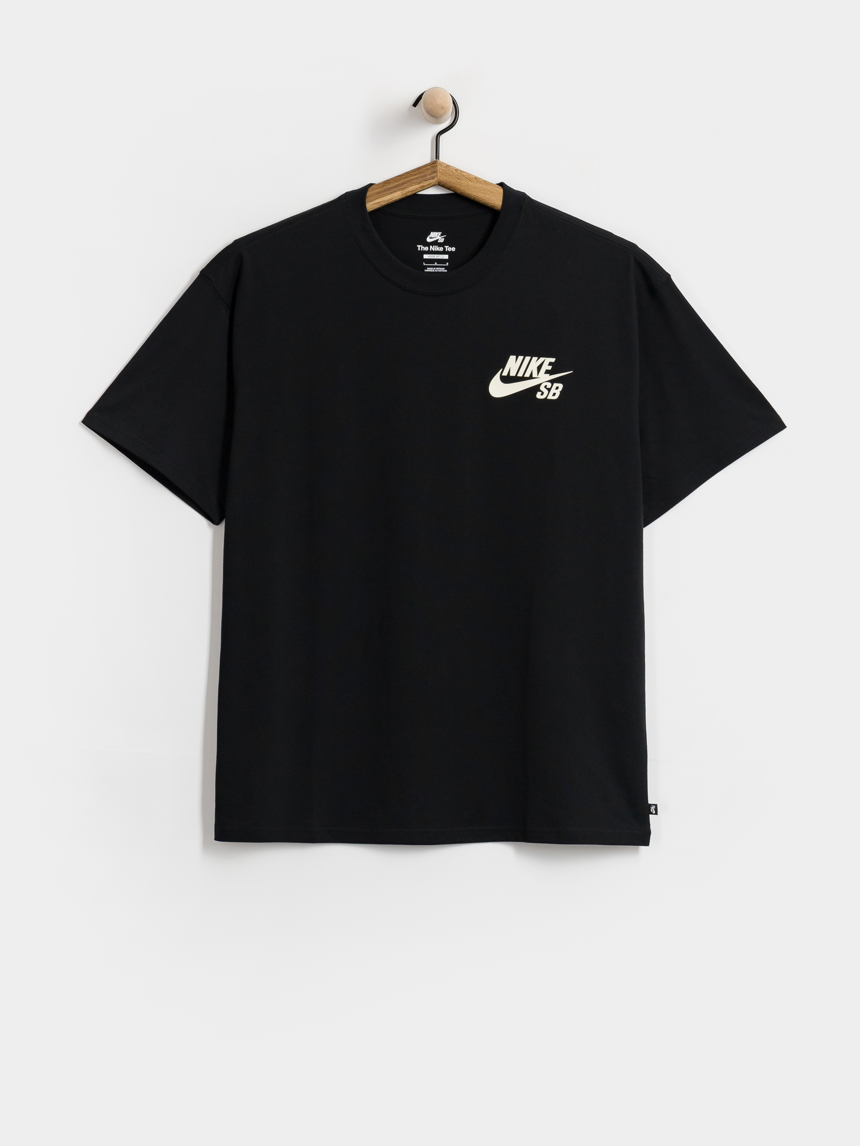 Тениска Nike SB Logo (black/coconut milk)