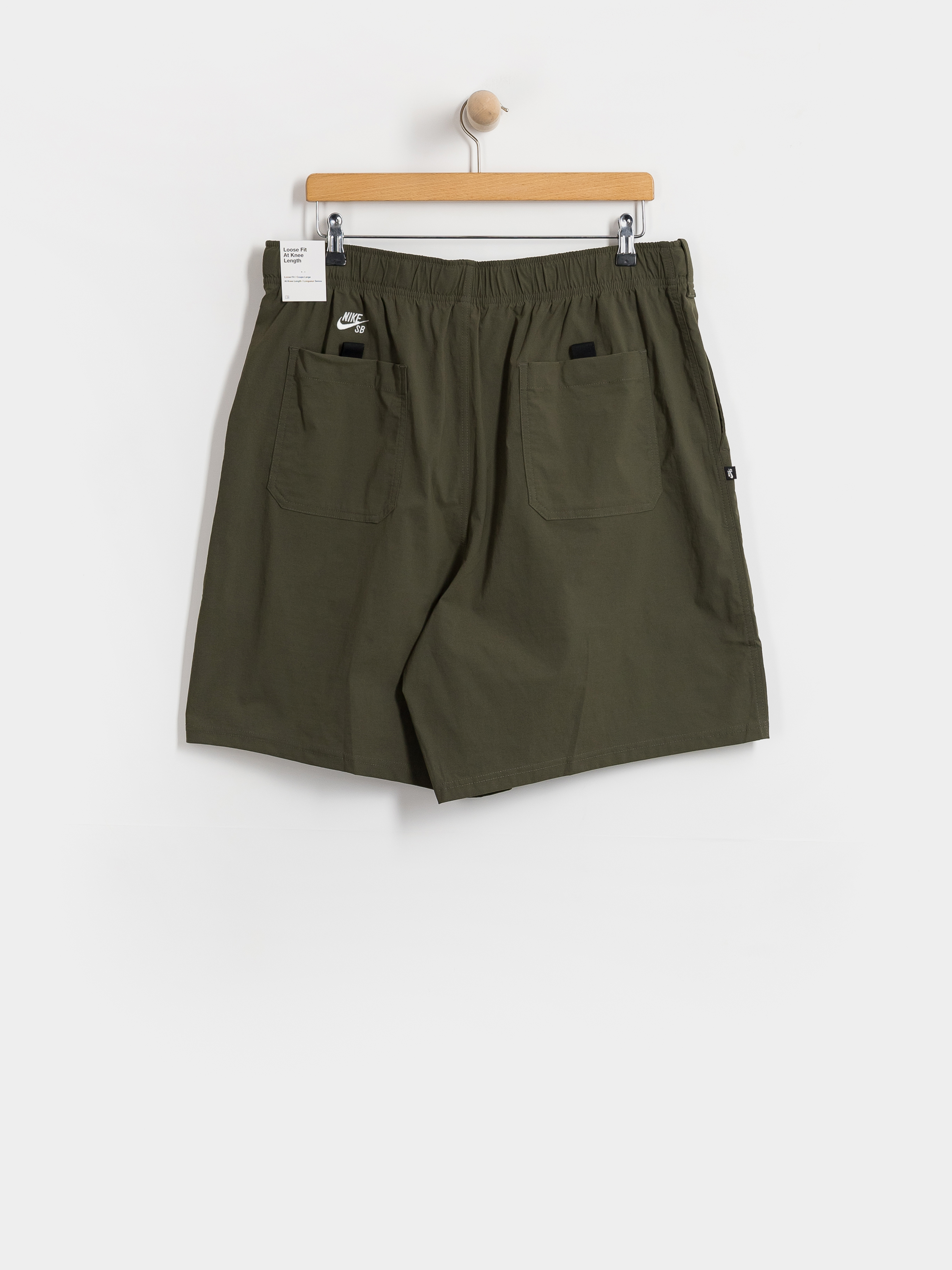 Къси панталони Nike SB 9er (cargo khaki/white)