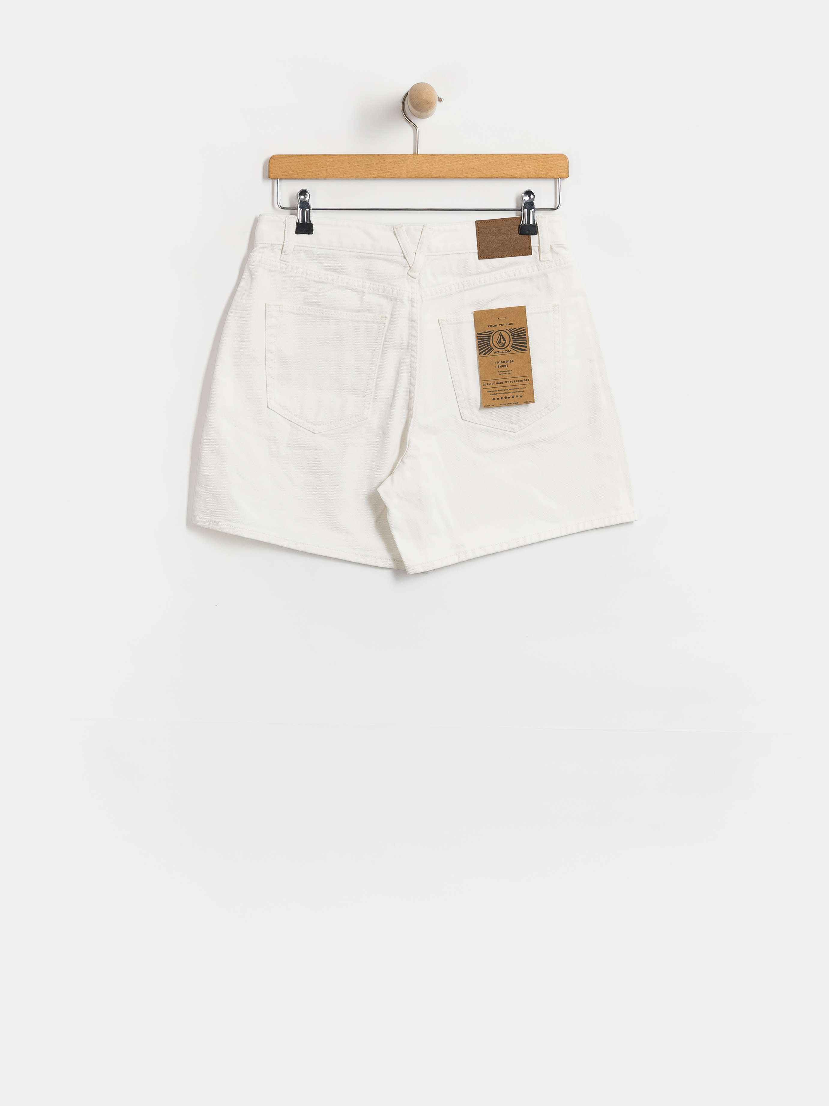 Къси панталони Volcom Stoned Bf Wmn (vintage white)