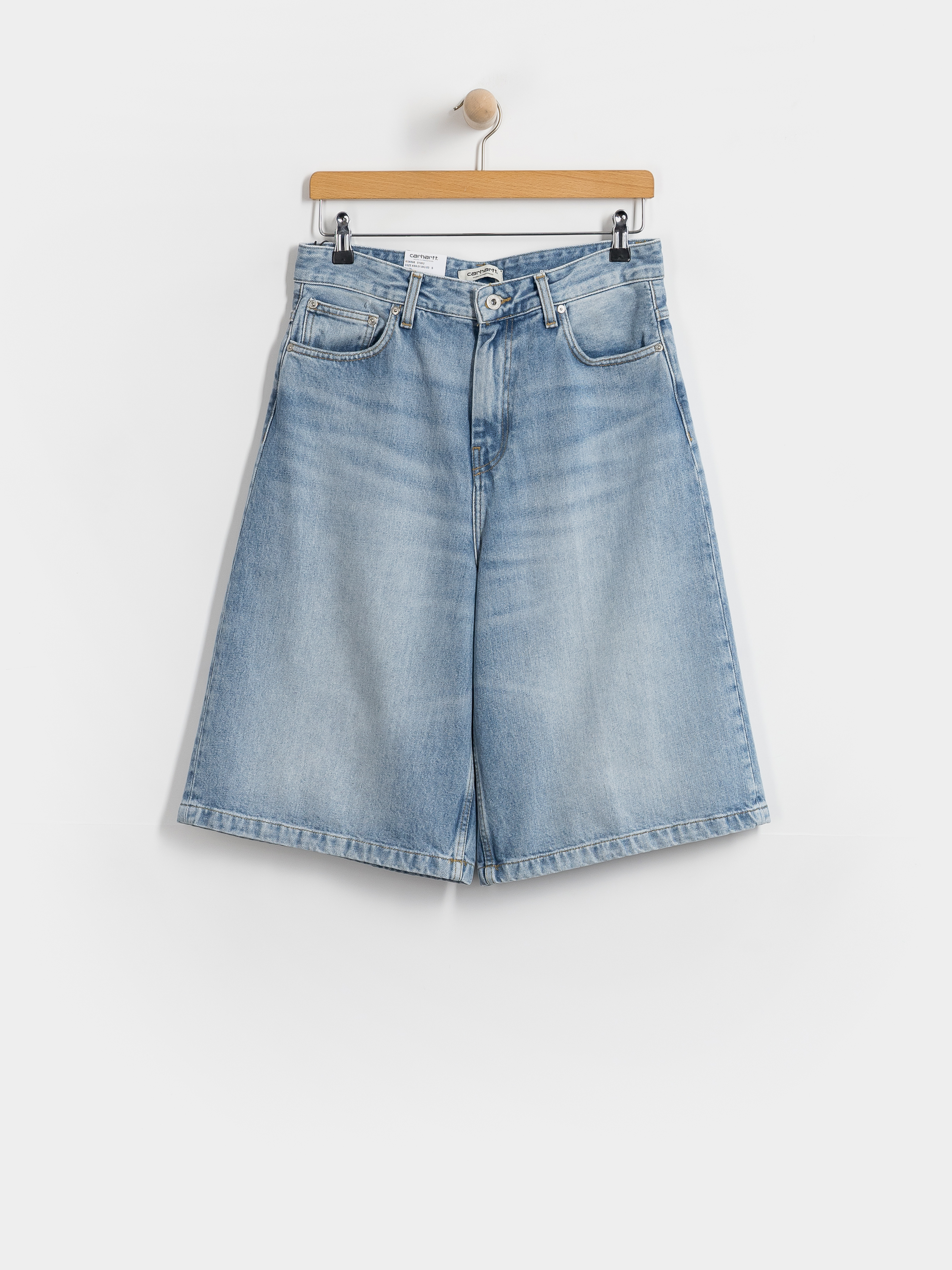 u041au044au0441u0438 u043fu0430u043du0442u0430u043bu043eu043du0438 Carhartt WIP Belmont Wmn (blue heavy worn bleached)