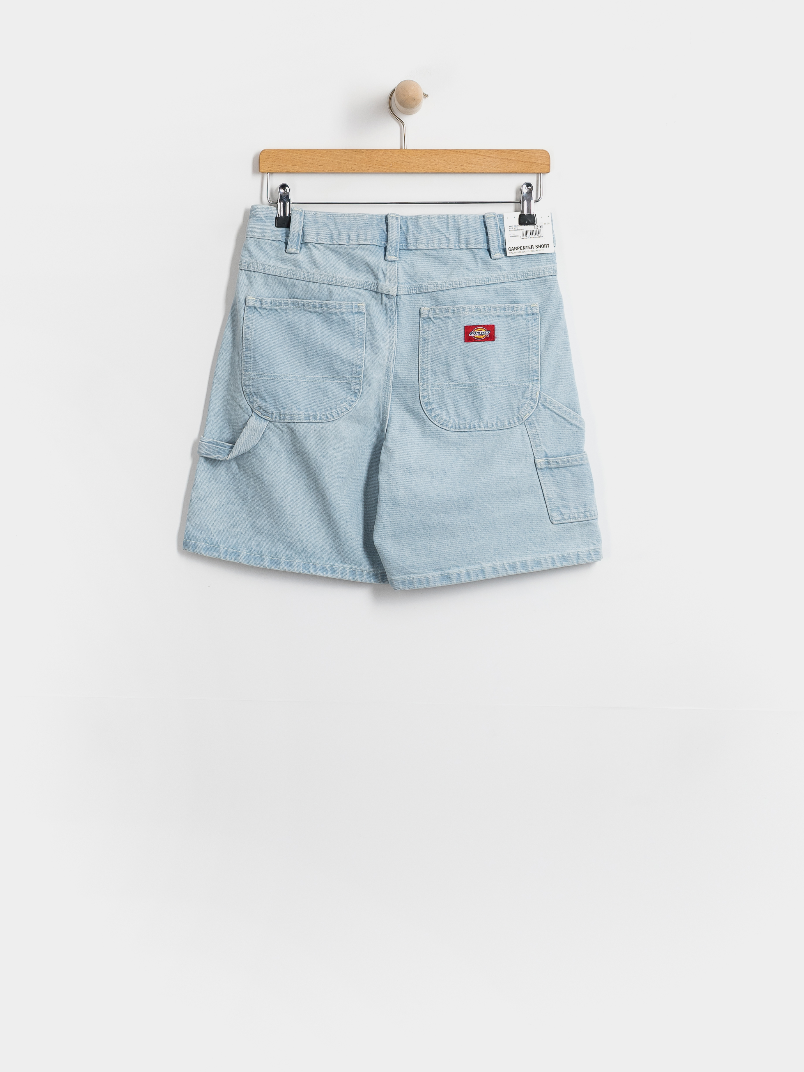 Къси панталони Dickies 993 7 Inch Carpenter Wmn (vintage aged blue)