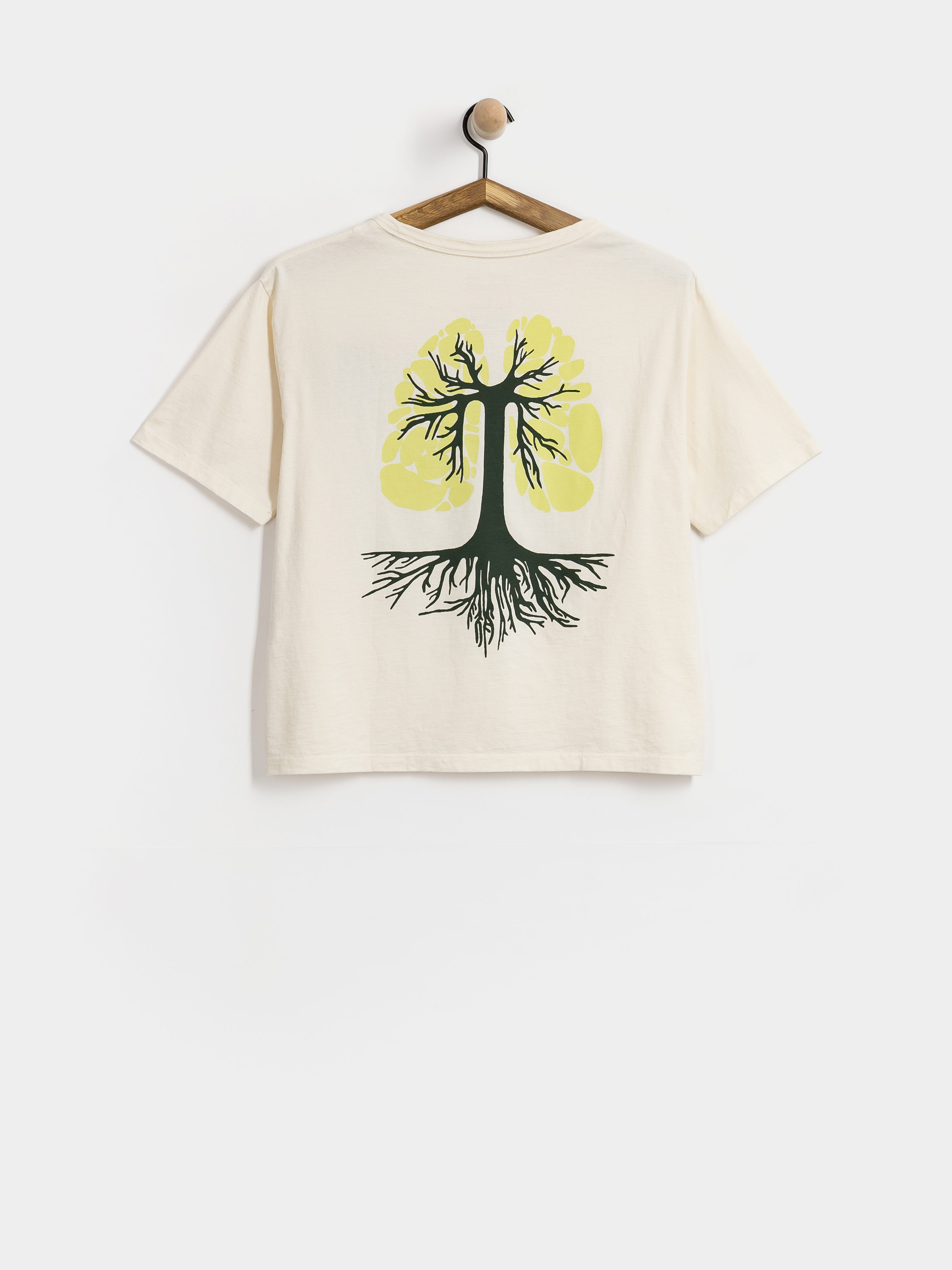 Тениска Patagonia Run Like Roots Wmn (undyed natural)