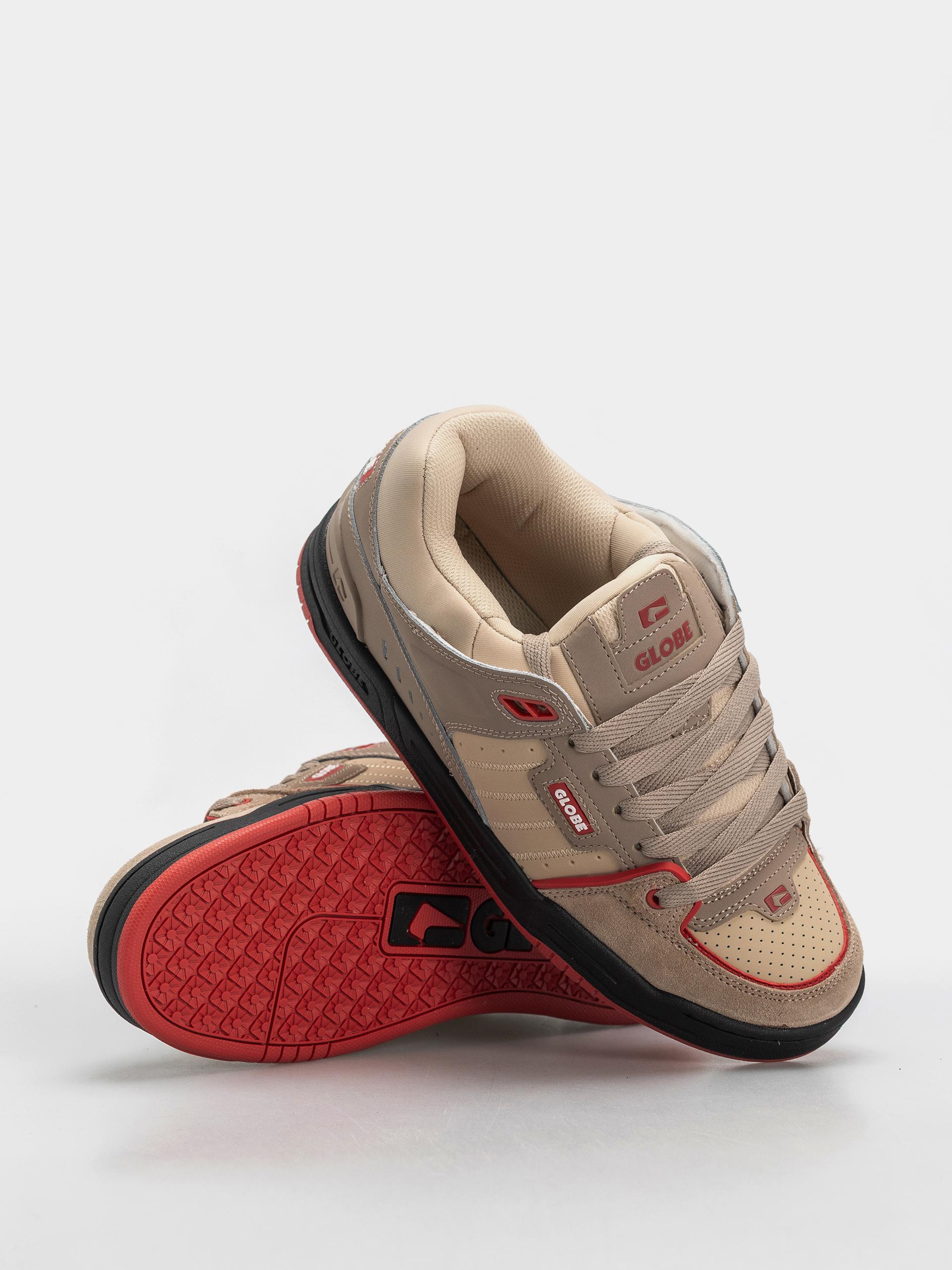 Обувки Globe Fusion (khaki/red)