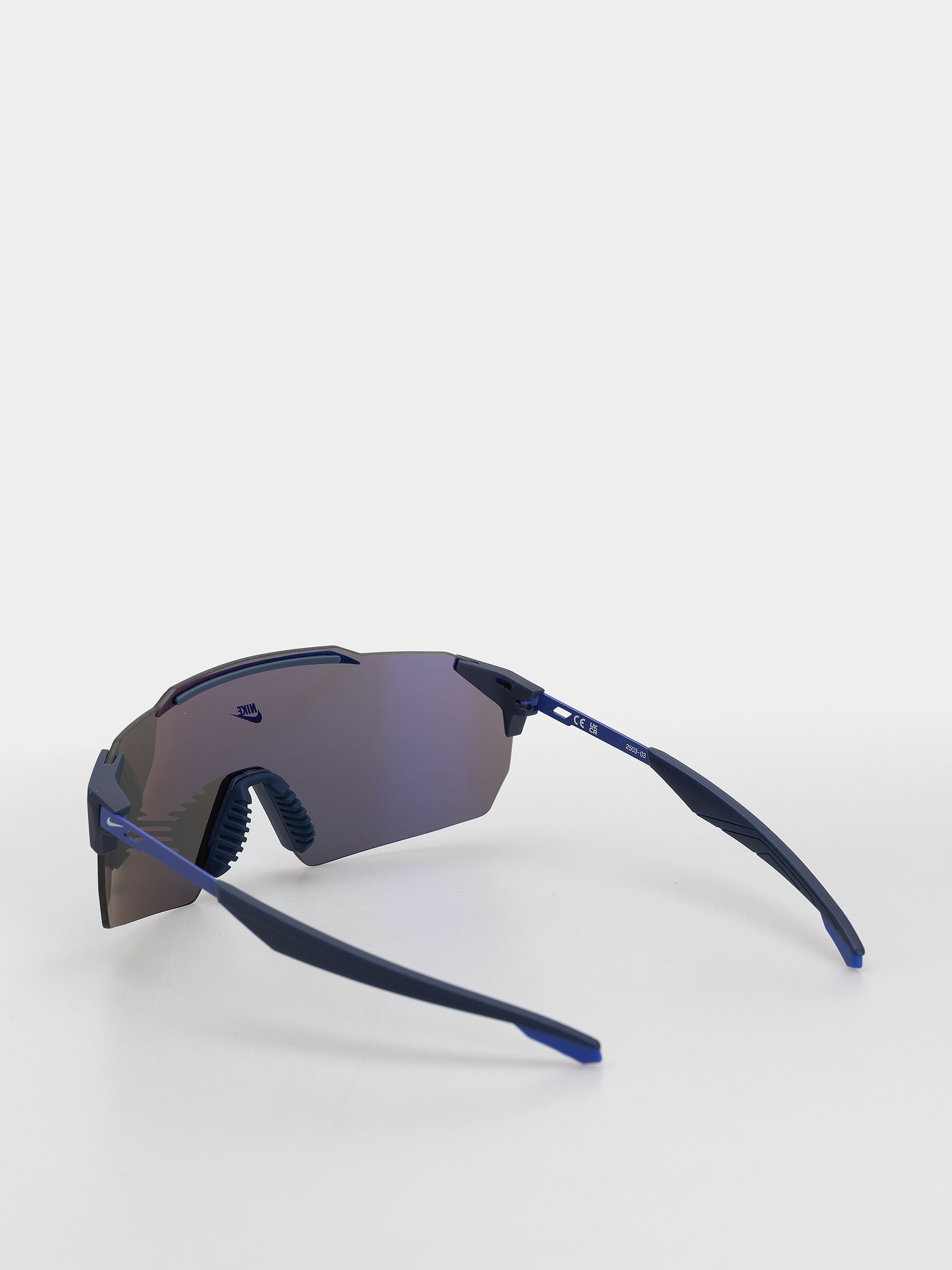Слънчеви очила Nike Limitless Shield (blue void/blue mirror)