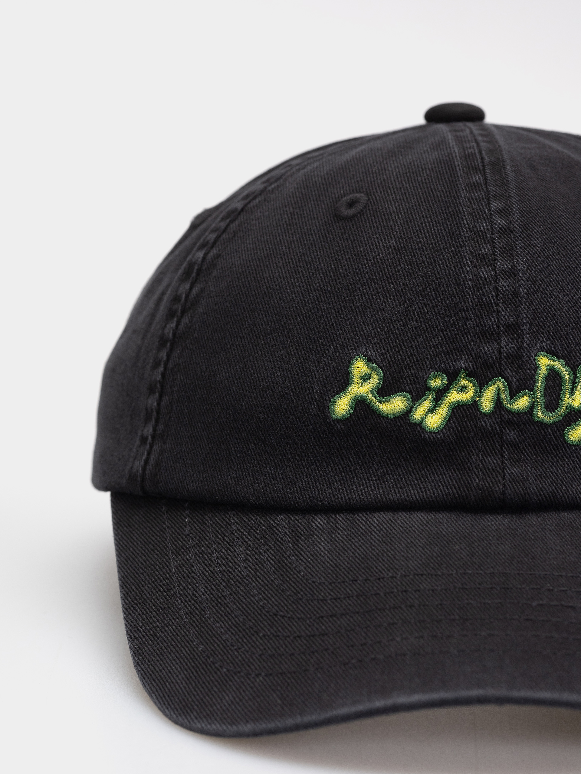 Шапка с козирка RipNDip Slime Dad Hat (black wash)