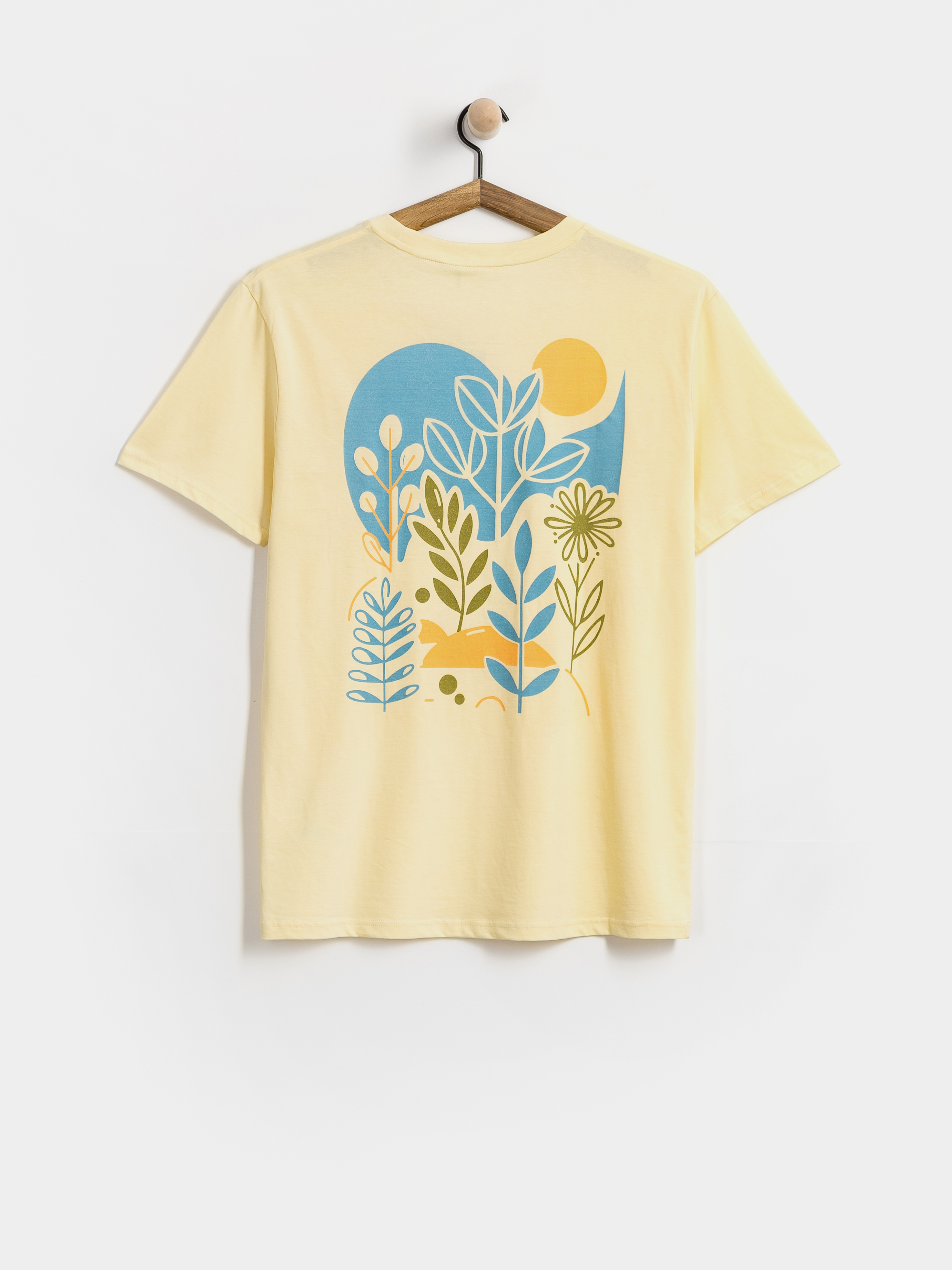 Тениска Circa Plants (butter)