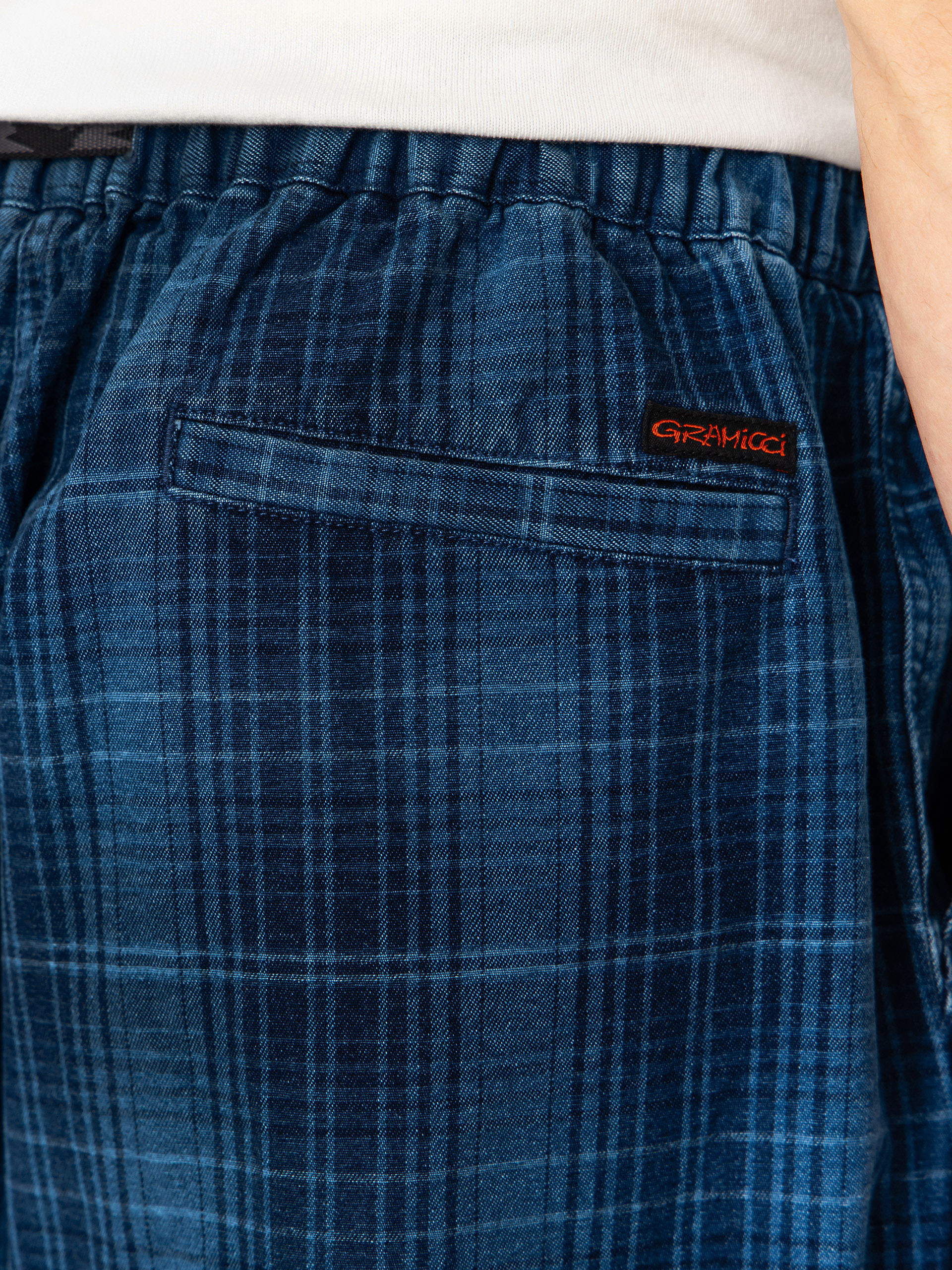 Къси панталони Gramicci Lagoon Short Denim Plaid (ind check pla)