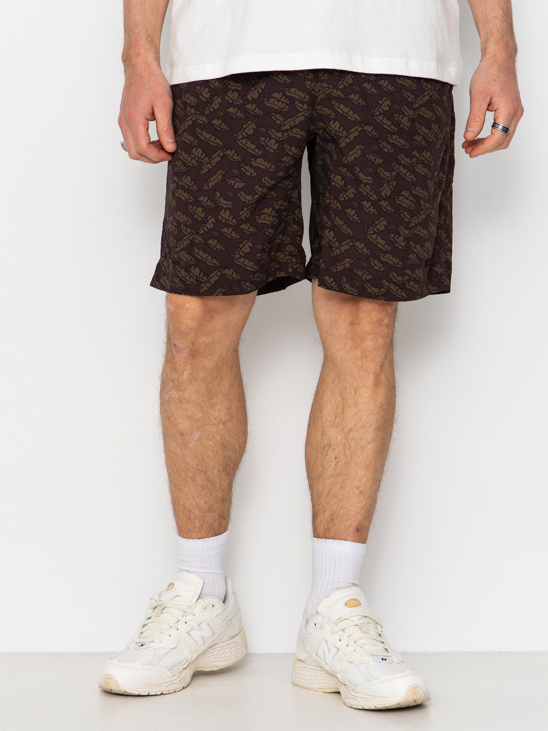 Къси панталони Gramicci Nylon Packable G-Short (brown leaf)