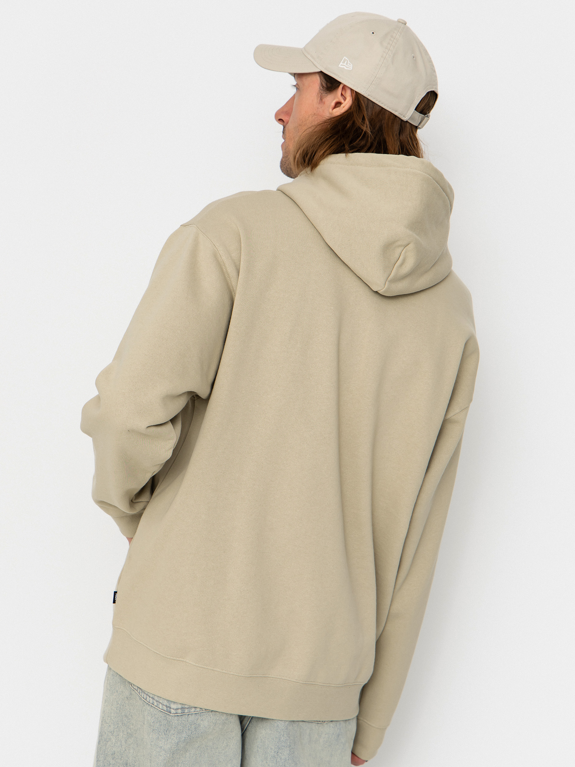 Суитшърт с качулка HUF Classic Arch HD (sand)