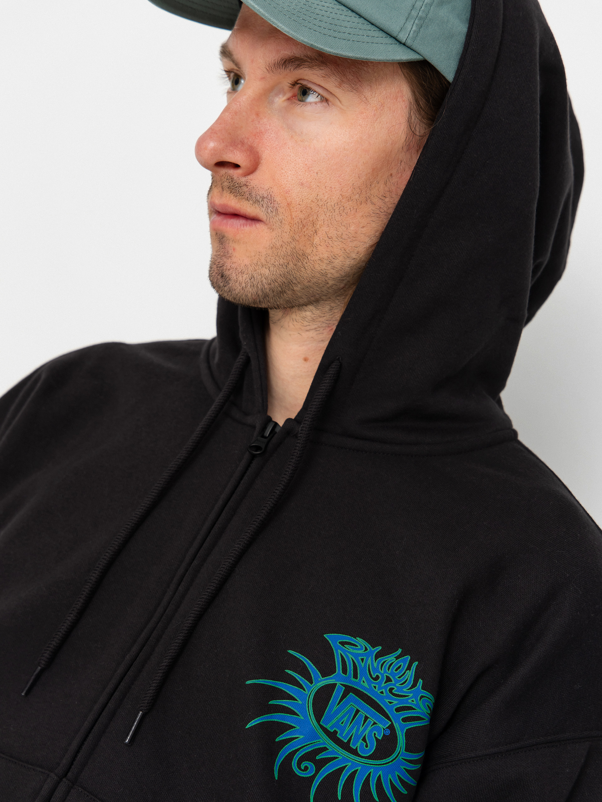 Суитшърт Vans Torched Full Zip (black)