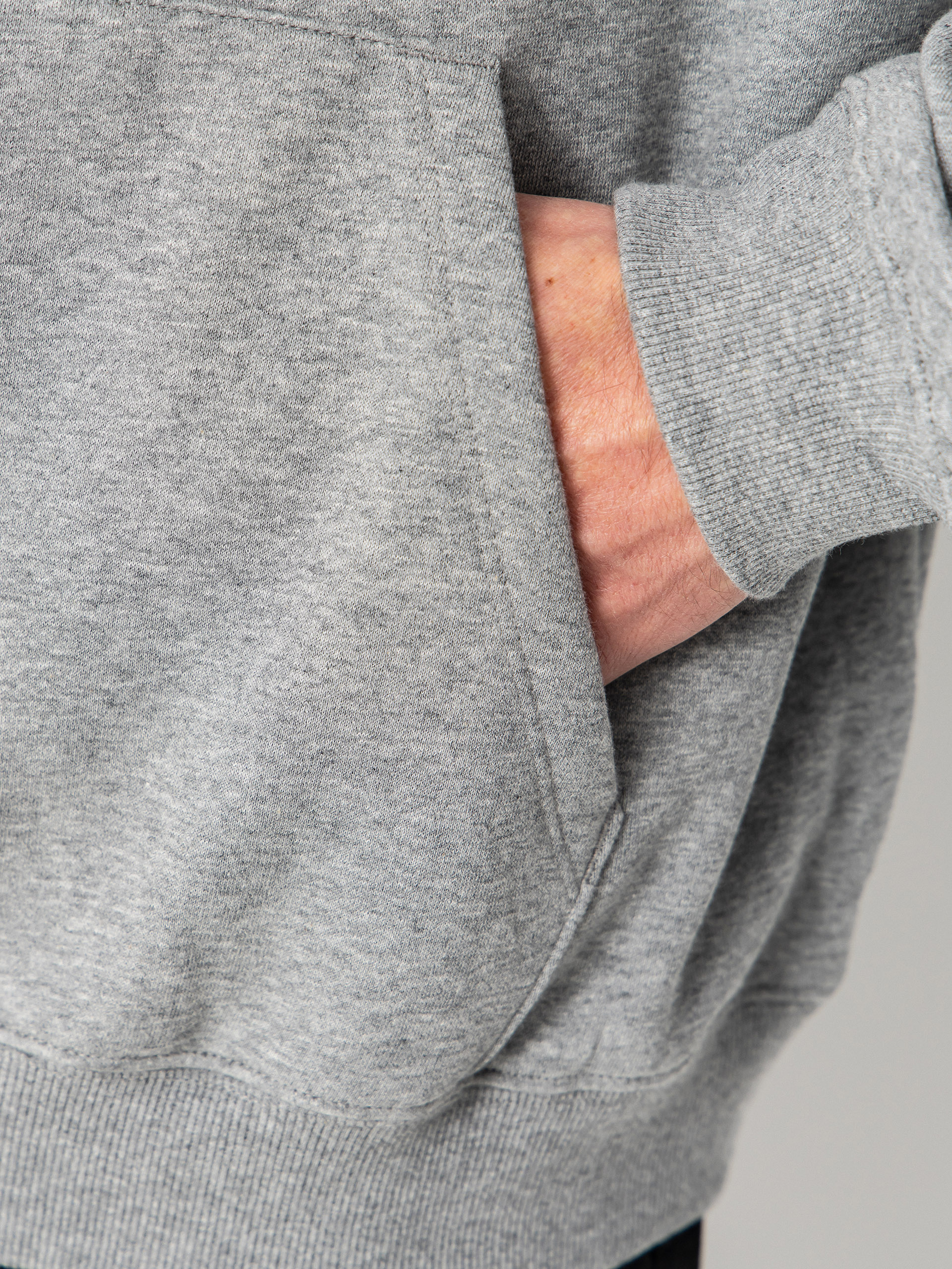 Суитшърт с качулка Volcom Fa Seth Conboy HD (heather grey)