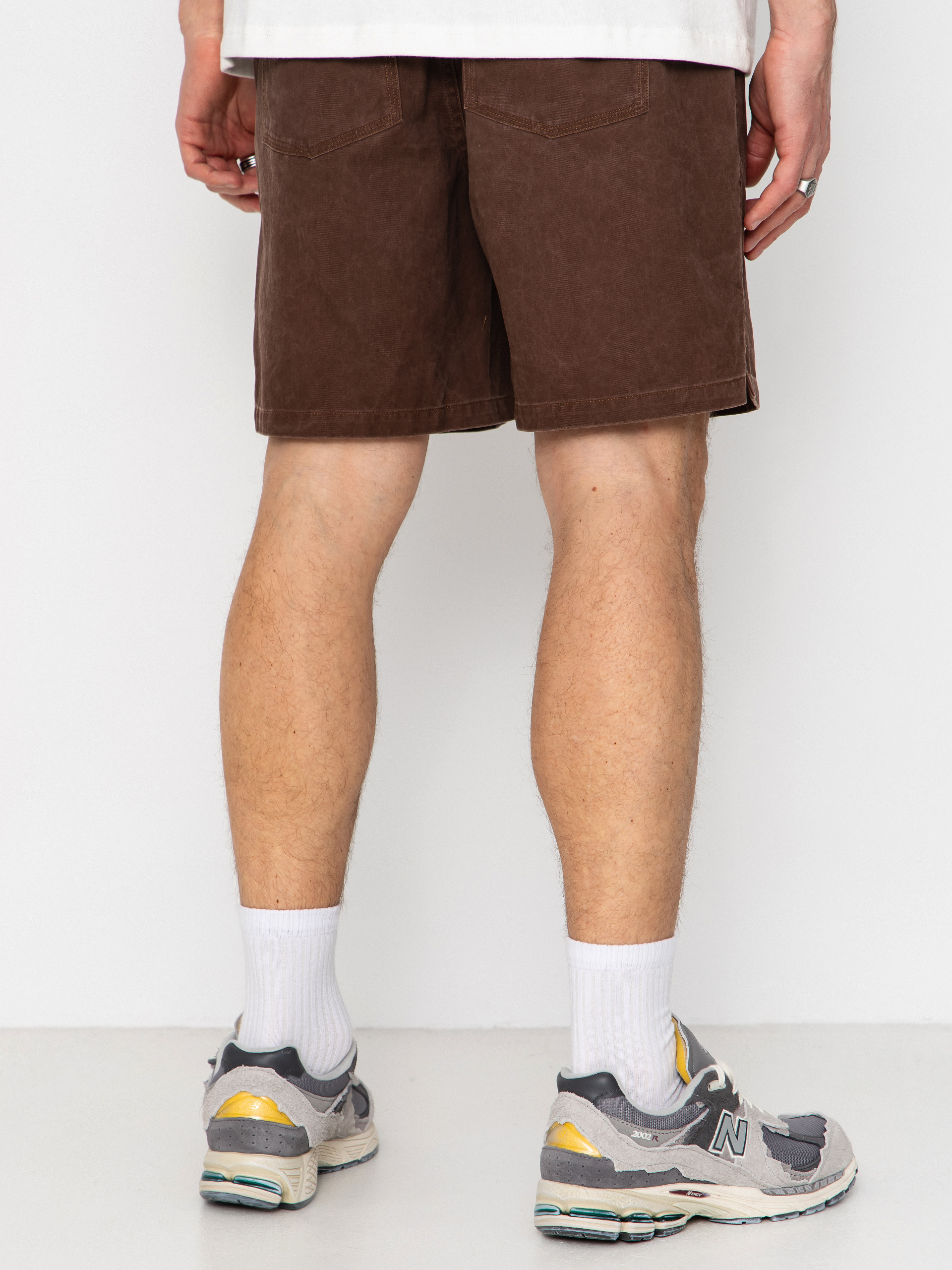 Къси панталони Brixton Everyday Vintage Wash (chocolate)