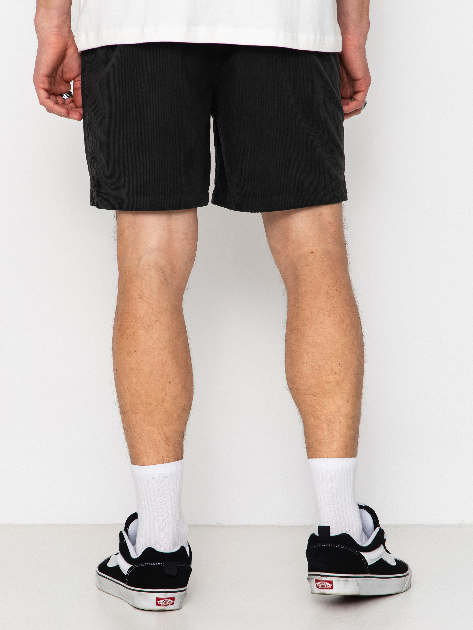Къси панталони Brixton Everyday Corduroy (vintage black)