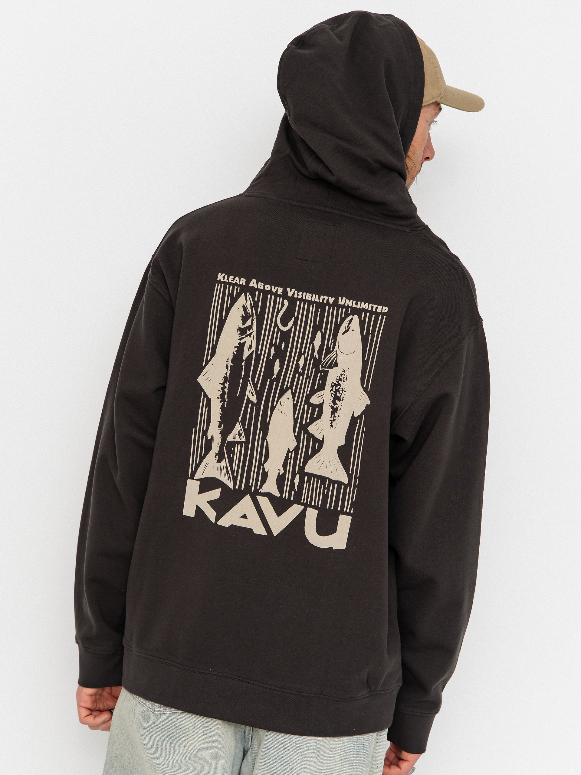 Суитшърт с качулка Kavu Kavu Core HD (carbon black)
