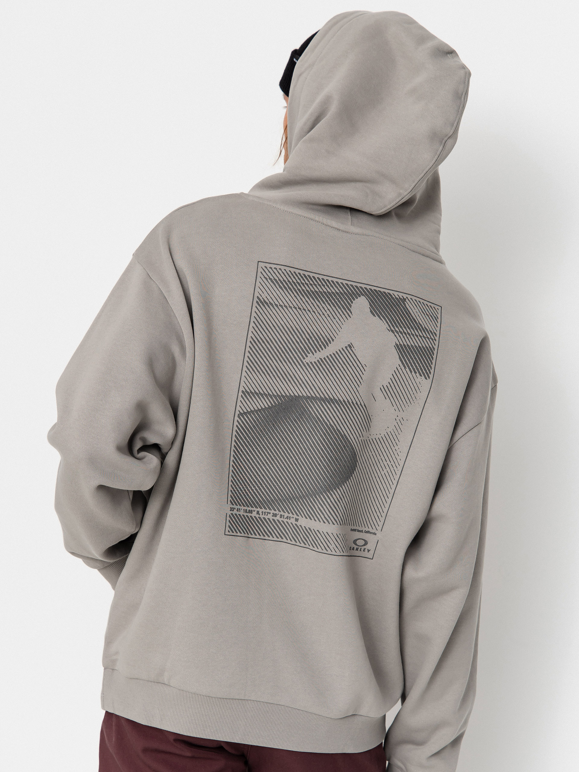 Суитшърт с качулка Oakley Sandboard HD (cement)