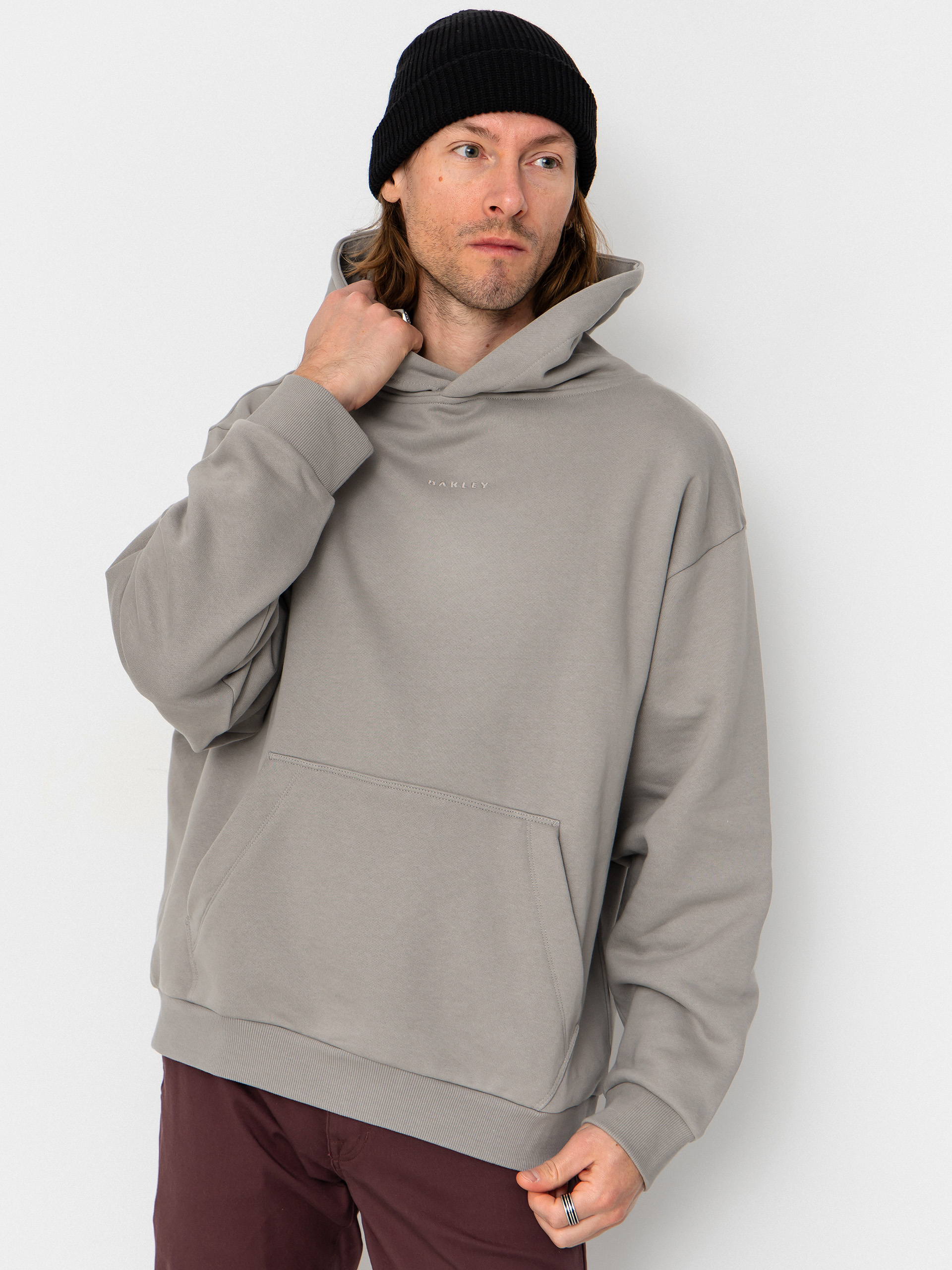 Суитшърт с качулка Oakley Sandboard HD (cement)