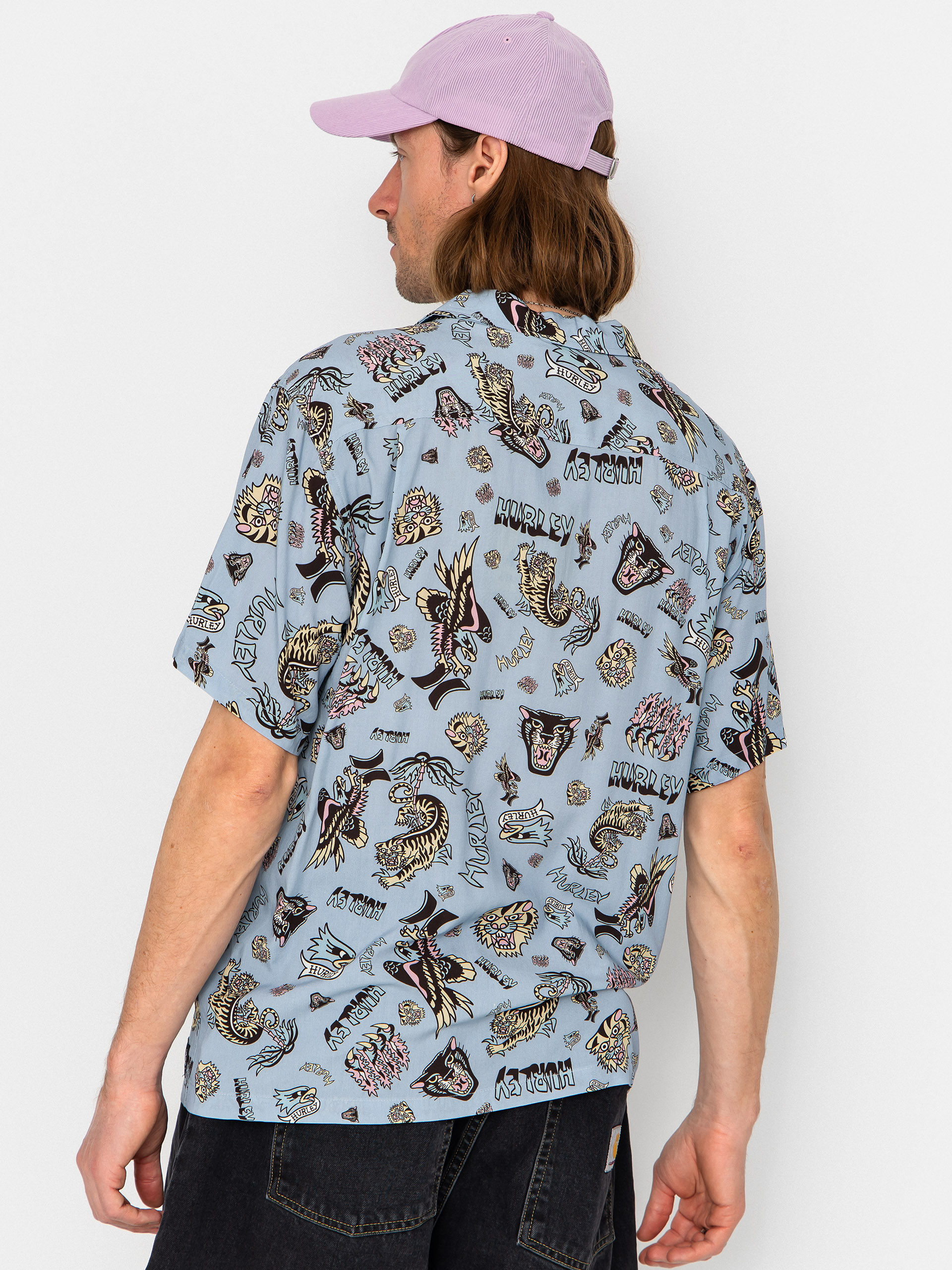 Риза Hurley Woven Etam (worker blue)
