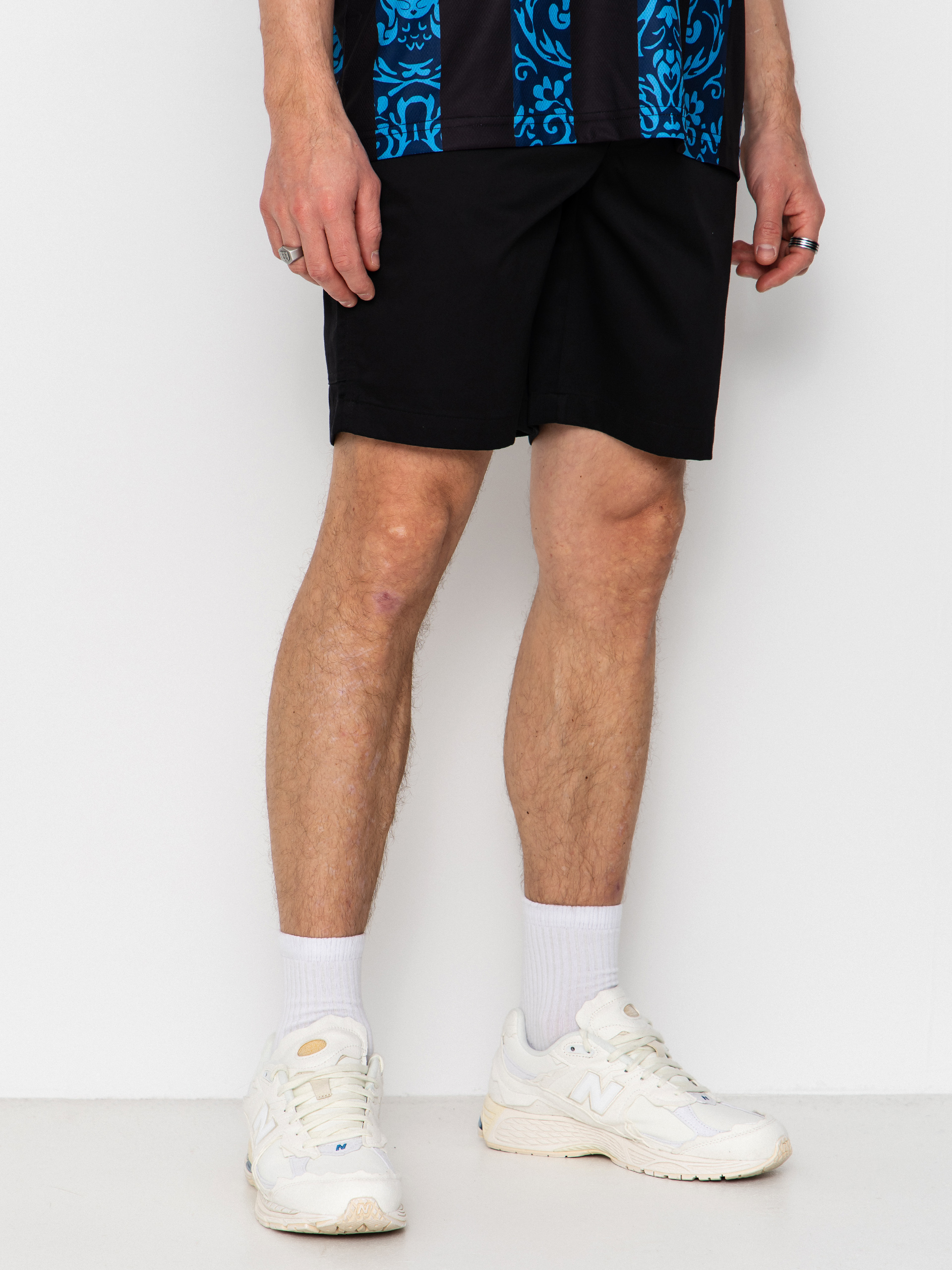 Къси панталони Deus Ex Machina Big Fella Service (black)