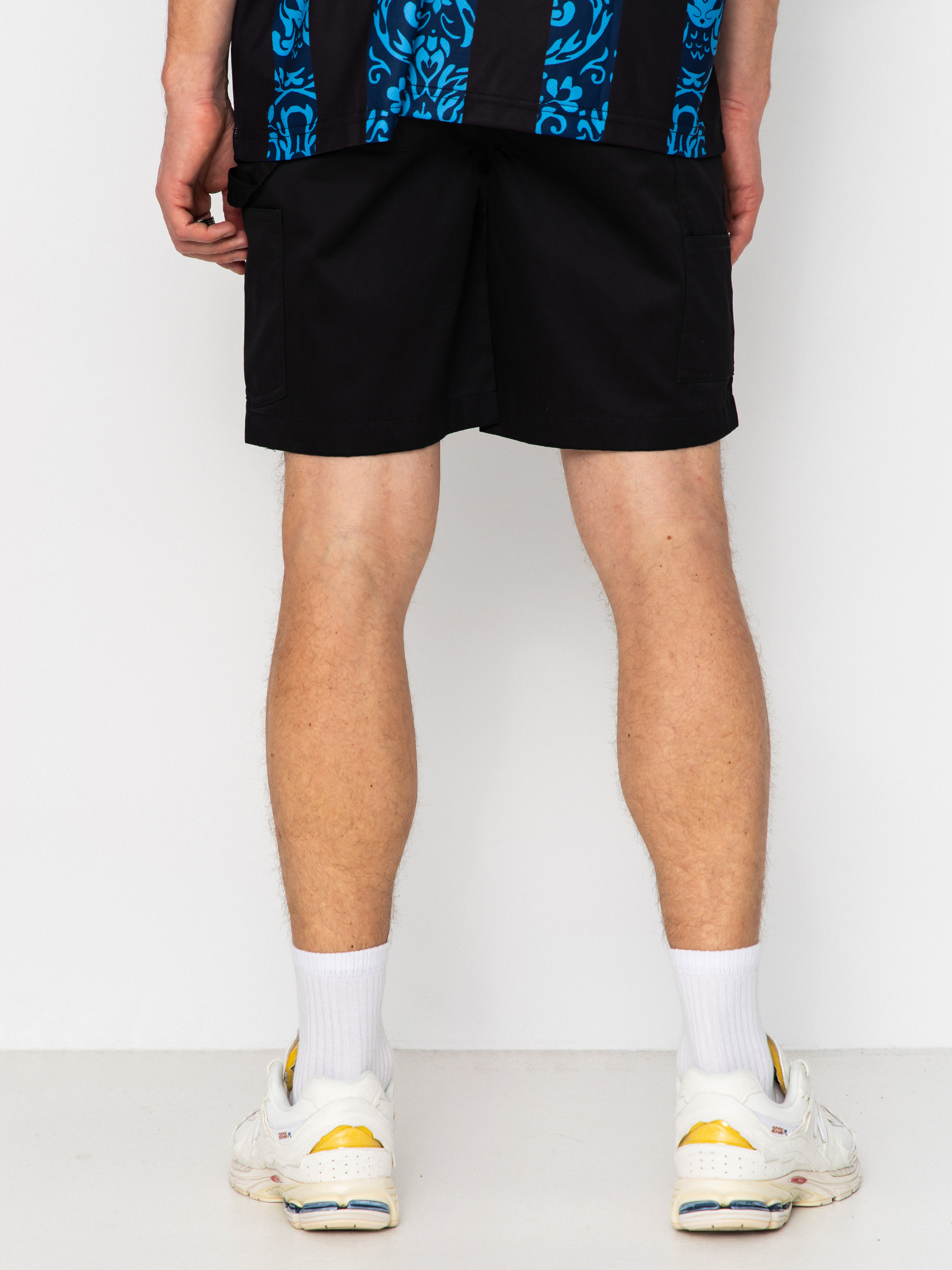 Къси панталони Deus Ex Machina Big Fella Service (black)