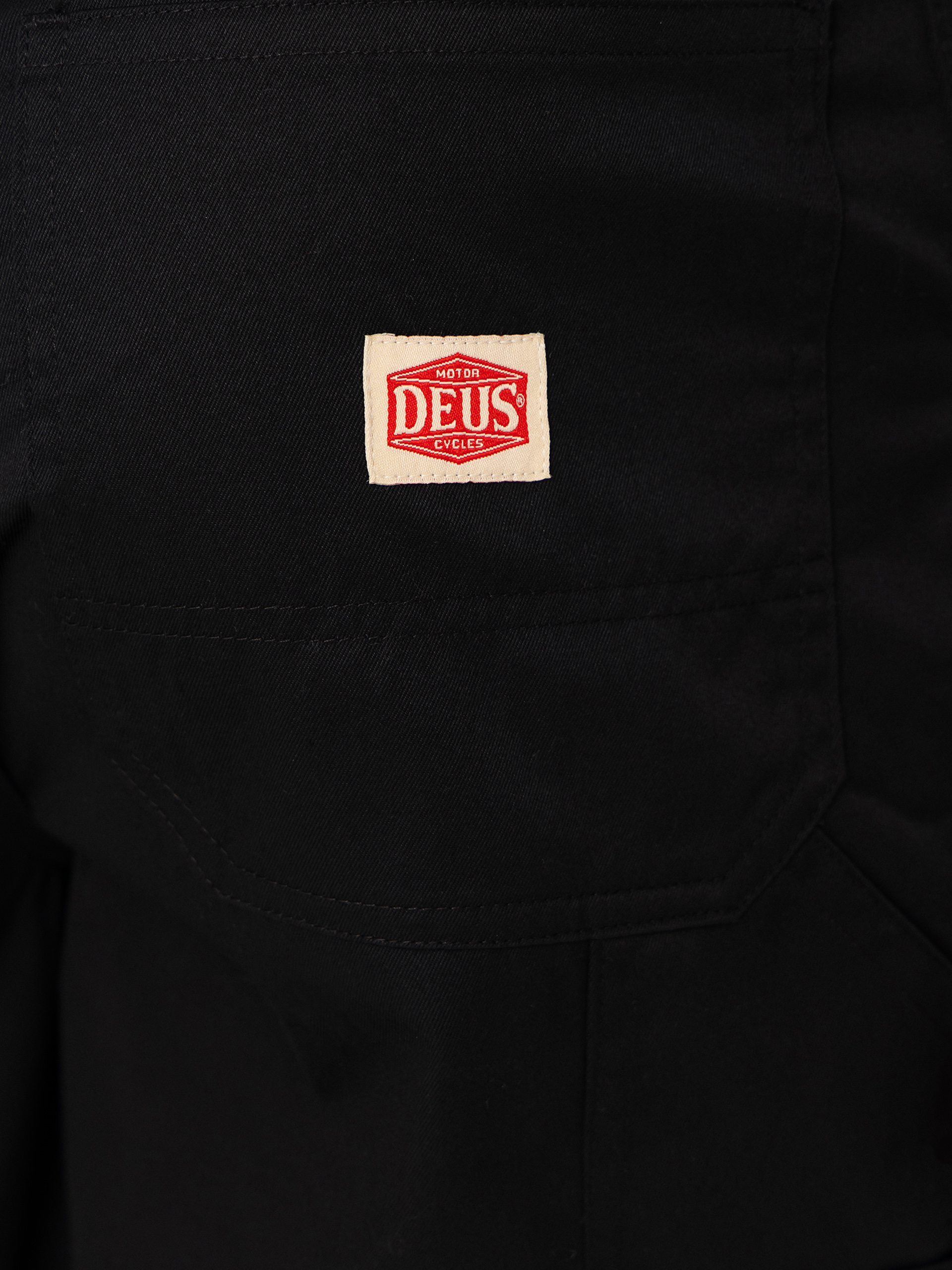 Къси панталони Deus Ex Machina Big Fella Service (black)