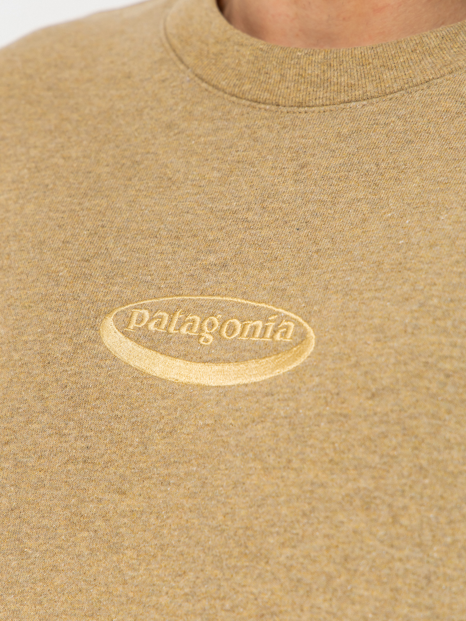 Суитшърт Patagonia 95 Oval Logo Uprisal (bobcat brown)